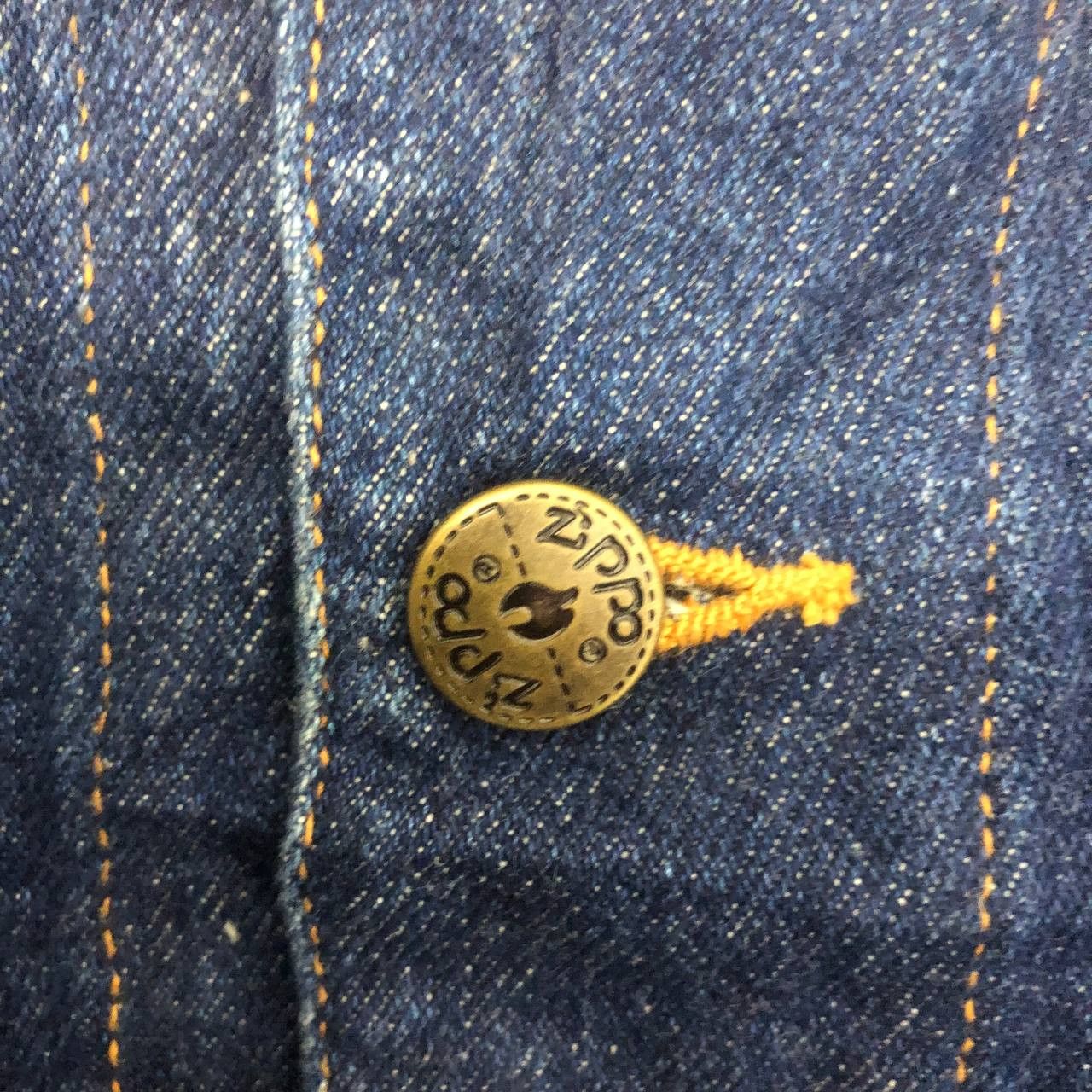 Vintage × Zippo Y539 AMERICAN CLASSIC ZIPPO DENIM VESTS Size US M / EU 48-50 / 2 - 6 Thumbnail