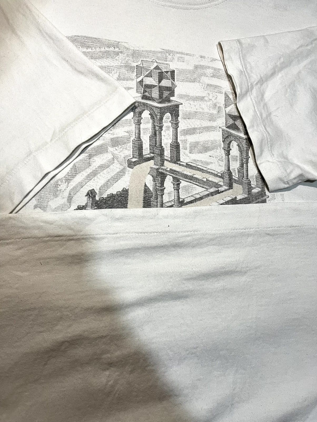 Vintage 90s M.C. Escher Cordon Art Baarn Holland Shirt Size US M / EU 48-50 / 2 - 5 Thumbnail
