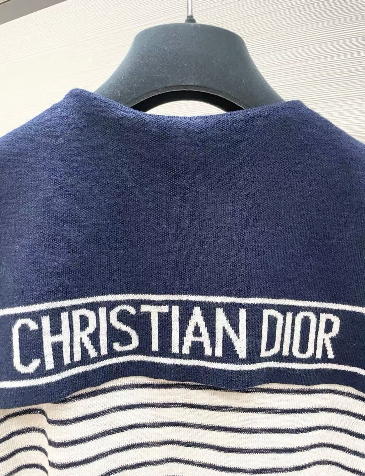 Dior Dior Classic Striped Sailor Collar Short Sleeve Top J33 Size XS / US 0-2 / IT 36-38 - 4 Thumbnail