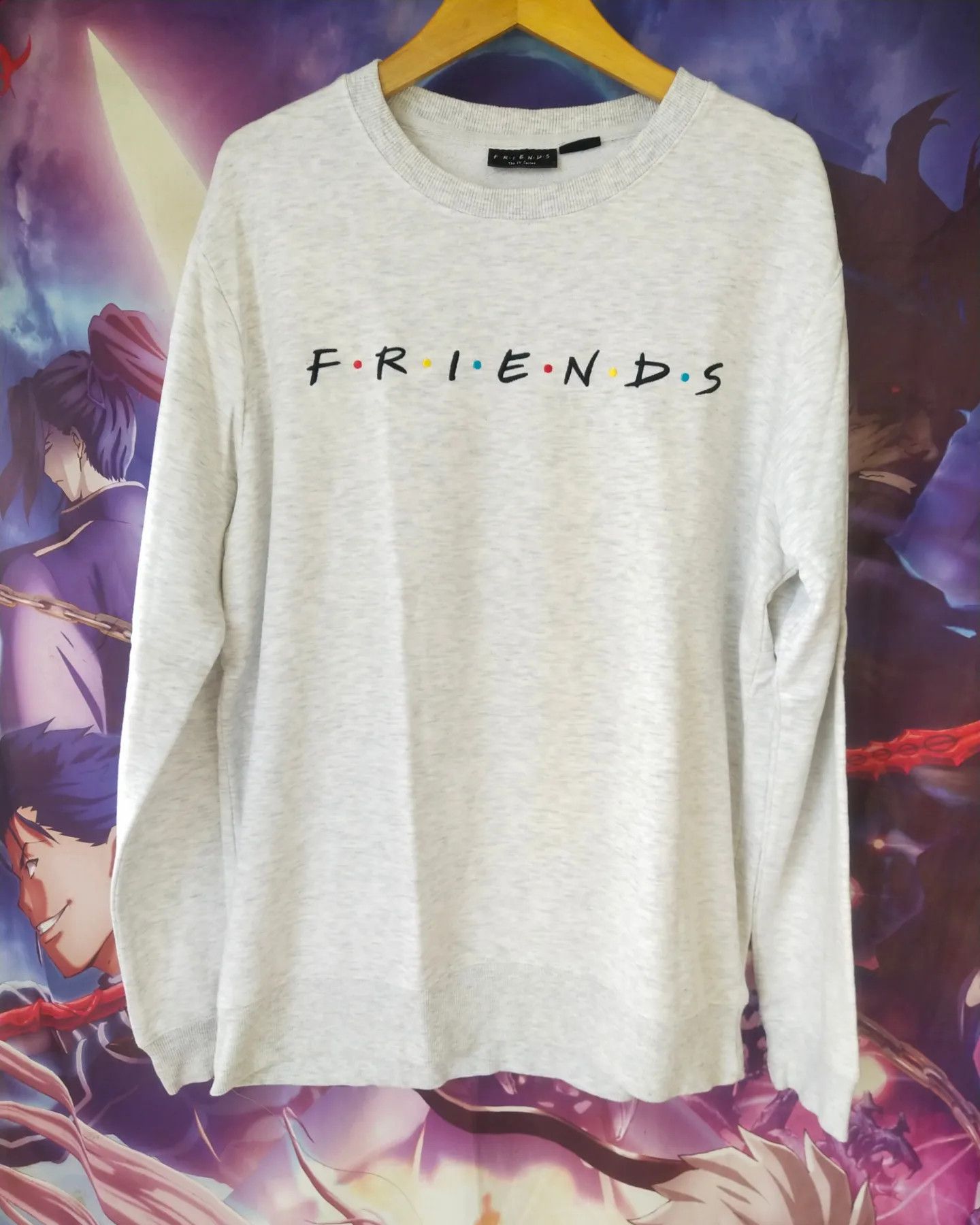Vintage Friends White Spellout Sitcom Movie Series Crewneck Size US XL / EU 56 / 4 - 1 Thumbnail