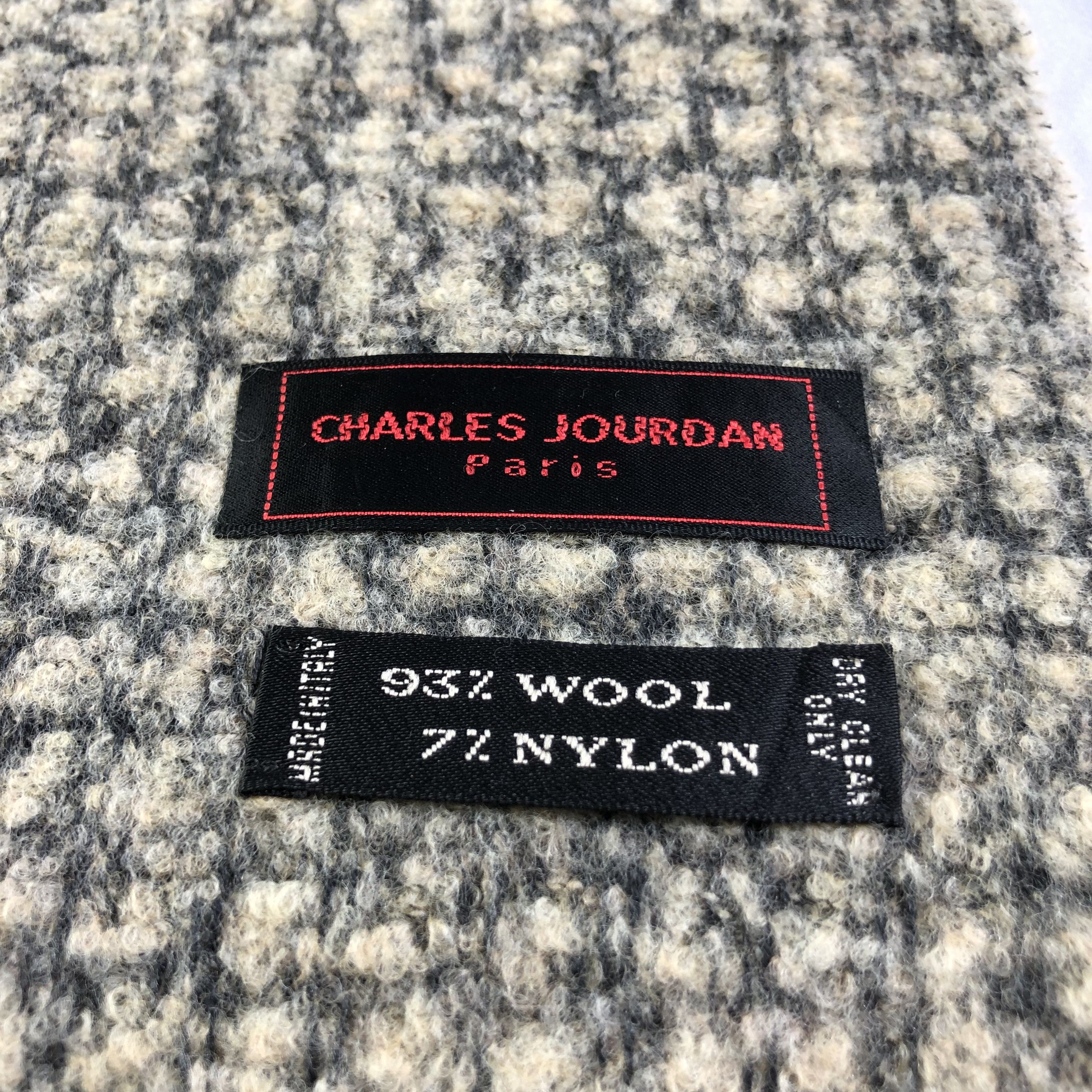 Charles Jourdan Charles Jourdan Wool Scarf Muffler V1378 Size ONE SIZE - 4 Thumbnail