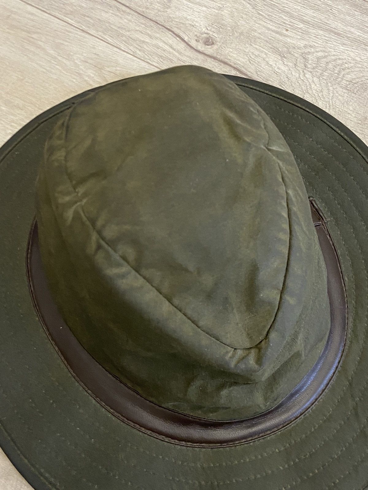 Barbour Vintage 90s Barbour Bucket Cap Hat Streetwear Нуре Size ONE SIZE - 4 Thumbnail