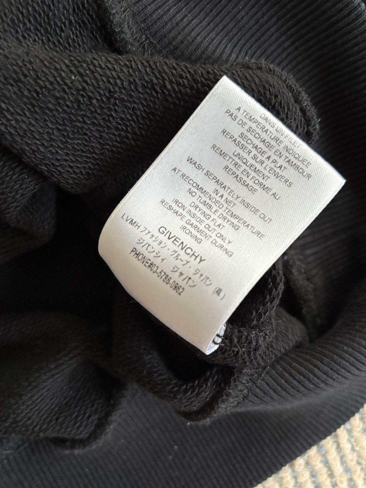 Givenchy Distressed Logo Hoodie Size US S / EU 44-46 / 1 - 5 Thumbnail