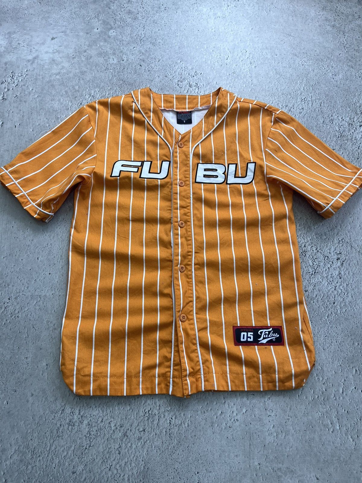 Fubu × Vintage Vintage Fubu Jersey Shirt 90s Rap Tee Hip Hop Size US M / EU 48-50 / 2 - 1 Thumbnail