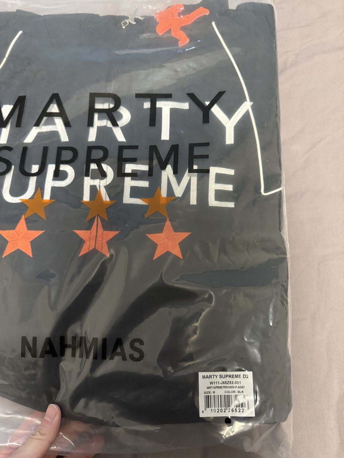 A24 × Nahmias NAHMIAS x Marty Supreme A24 classic piped warm up Jacket Size US M / EU 48-50 / 2 - 7 Thumbnail