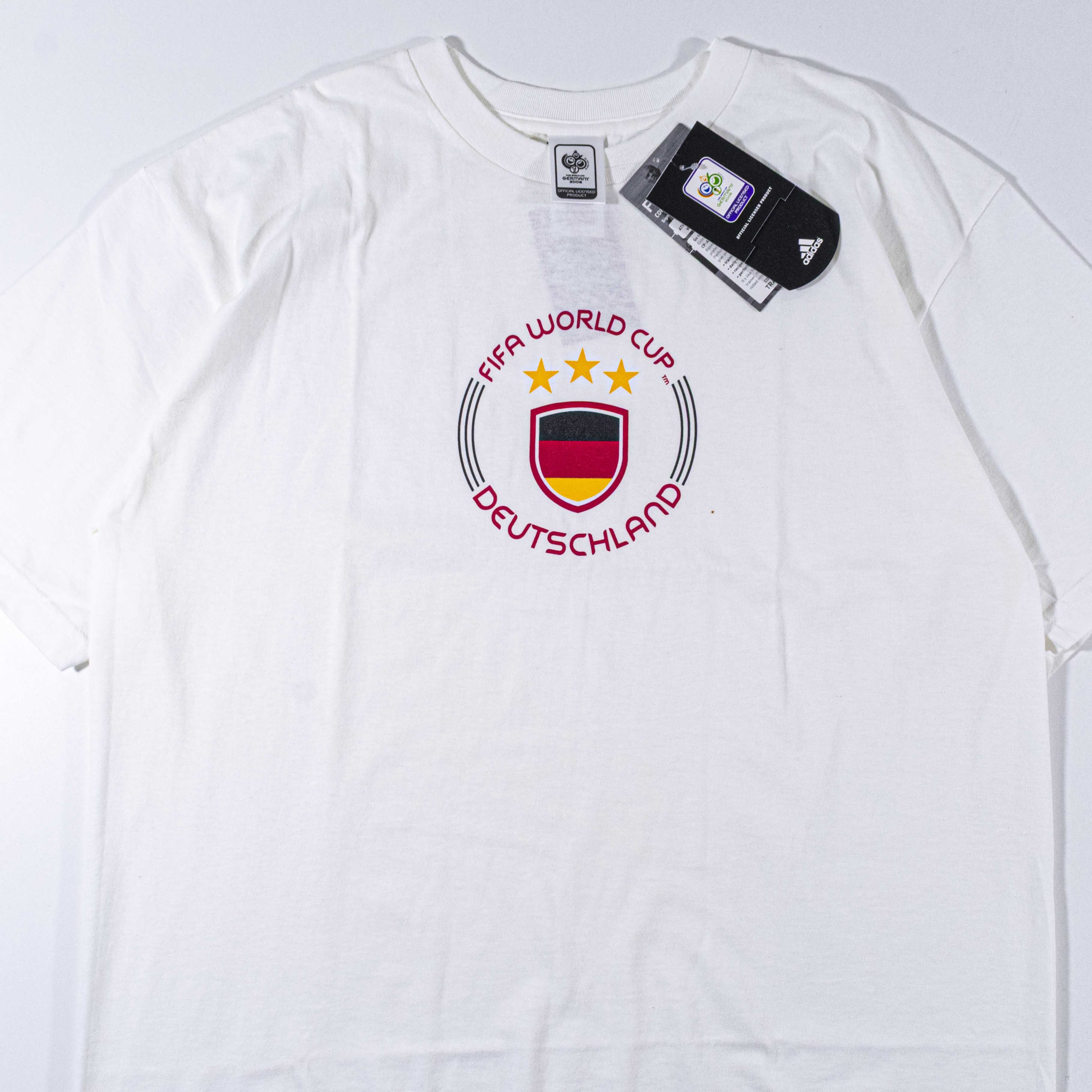 Adidas Adidas 2006 World Cup Germany T-Shirt Soccer Blokecore Y2K Size US L / EU 52-54 / 3 - 1 Thumbnail