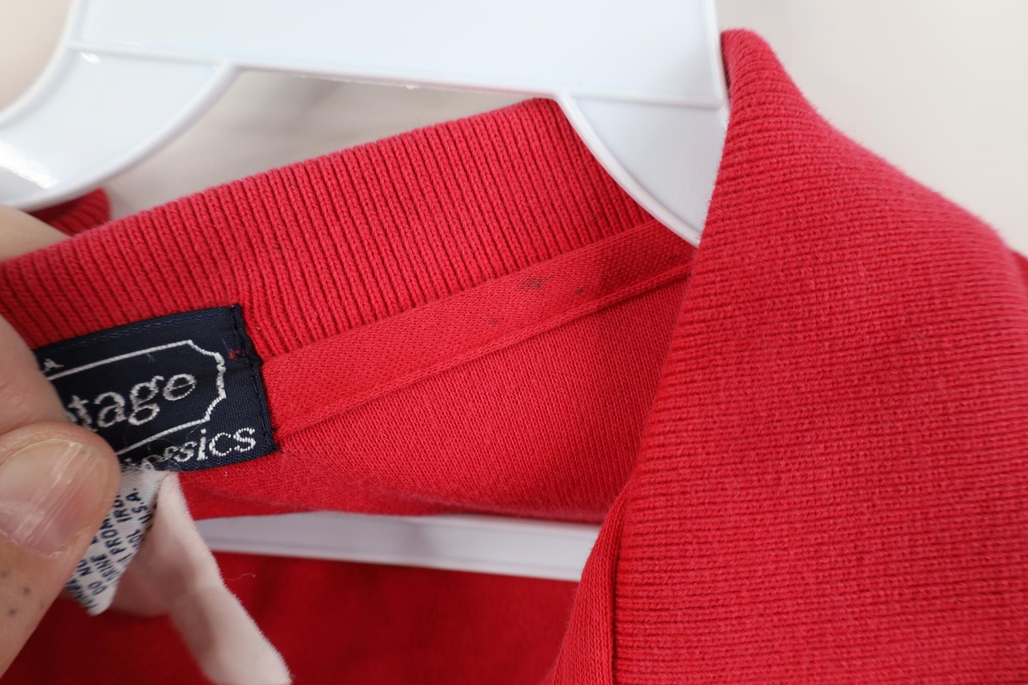 Vintage Vintage 80s 90s Beer King of Beers Golf Polo Shirt Red USA Size US XXL / EU 58 / 5 - 8 Thumbnail