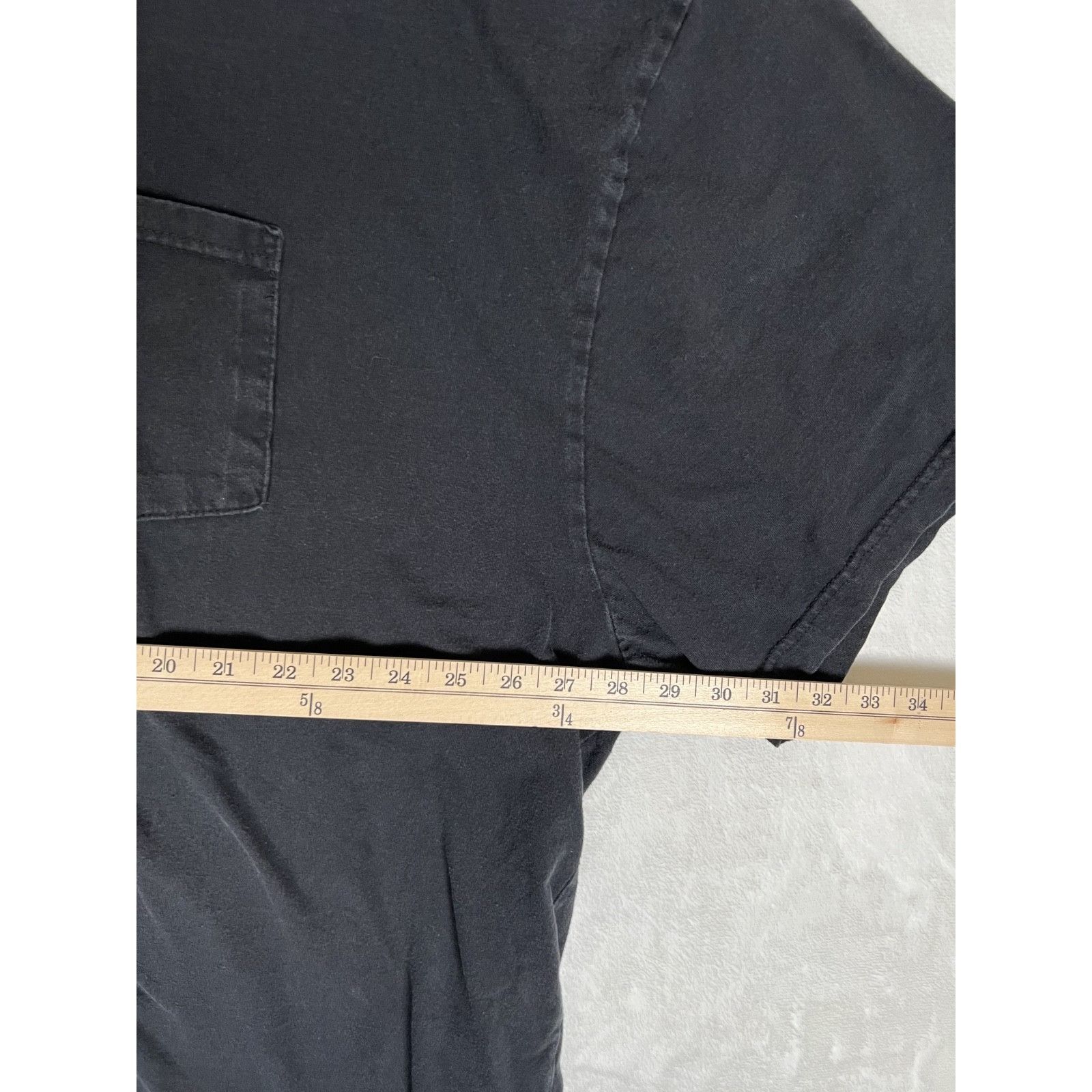 Dickies Vintage Dickies Black Pocket T-Shirt Size 4XL Blank Work We Size US XXL / EU 58 / 5 - 3 Thumbnail
