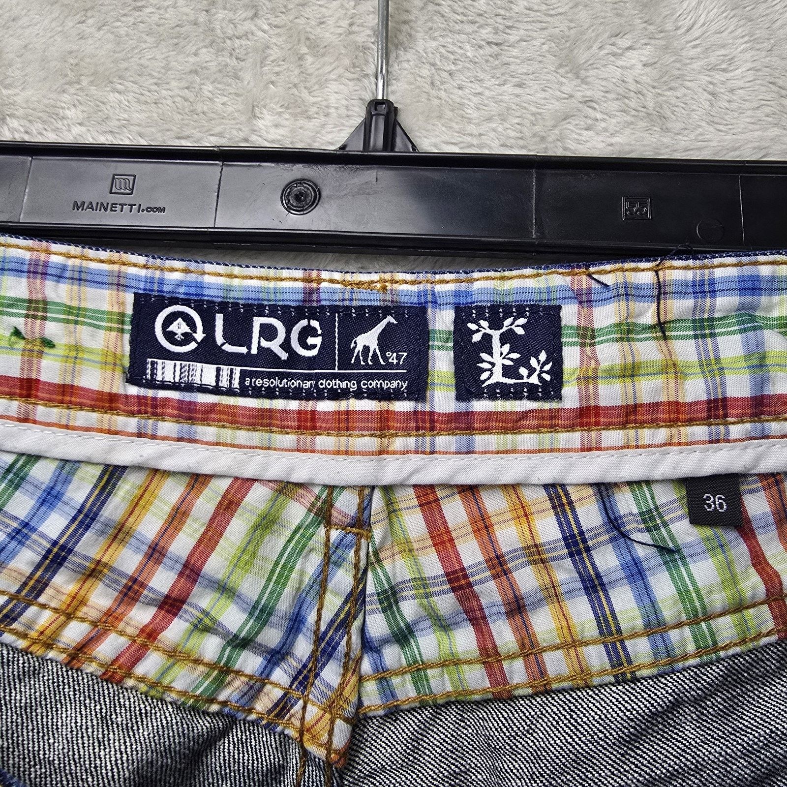 LRG Vintage LRG Lifted Research Group Jean Shorts 36 Baggy Y2K Size US 36 / EU 52 - 5 Thumbnail