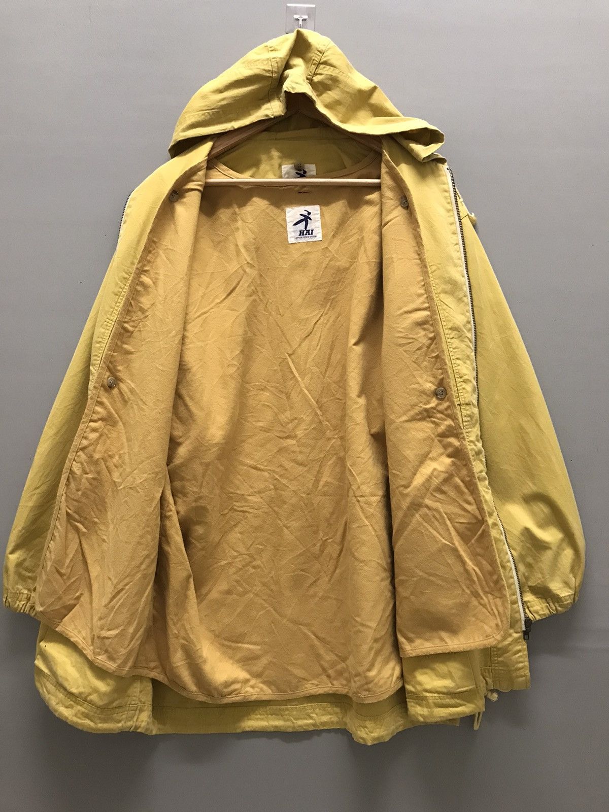 Hai Sporting Gear Vintage Hai Sporting Gear Issey Miyake Hoodie Jacket Size US XL / EU 56 / 4 - 8 Thumbnail