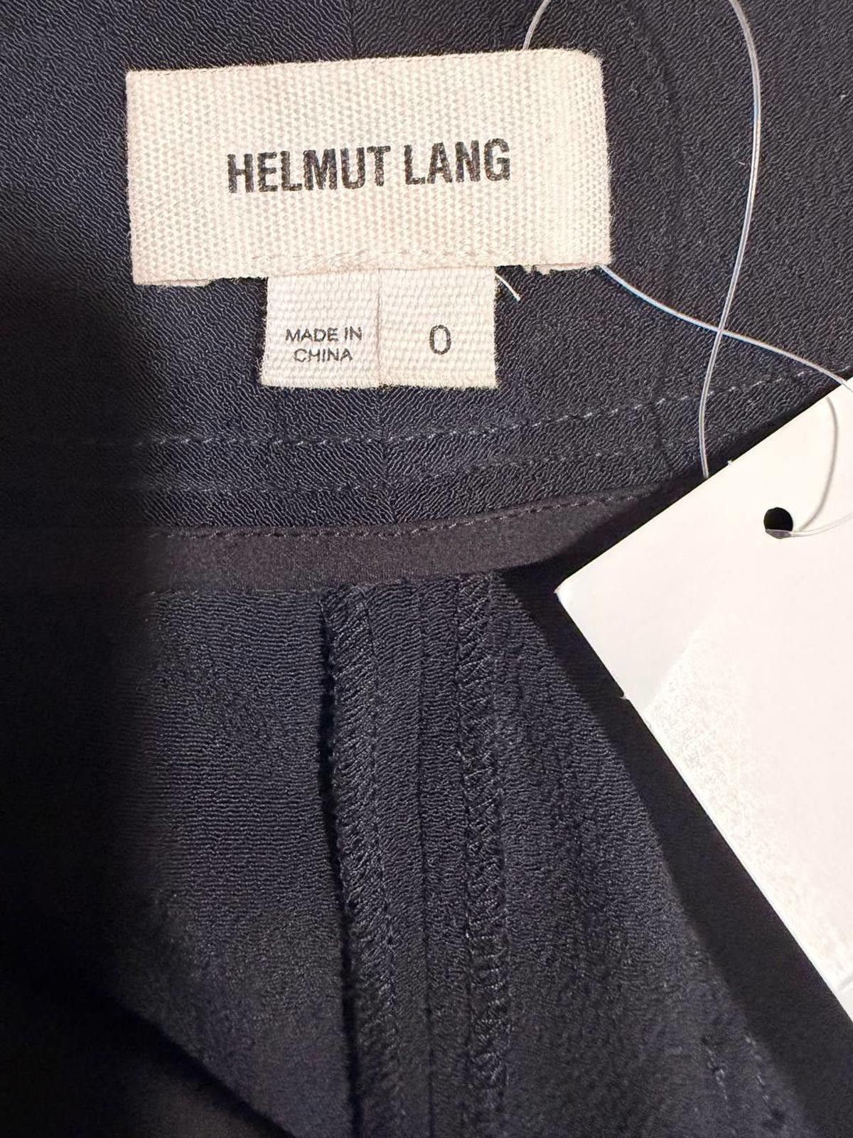Helmut Lang Helmut Lang Black Pleated Tuxedo Trousers – Size 0 Size 25" / US 0 / IT 36 - 2 Thumbnail