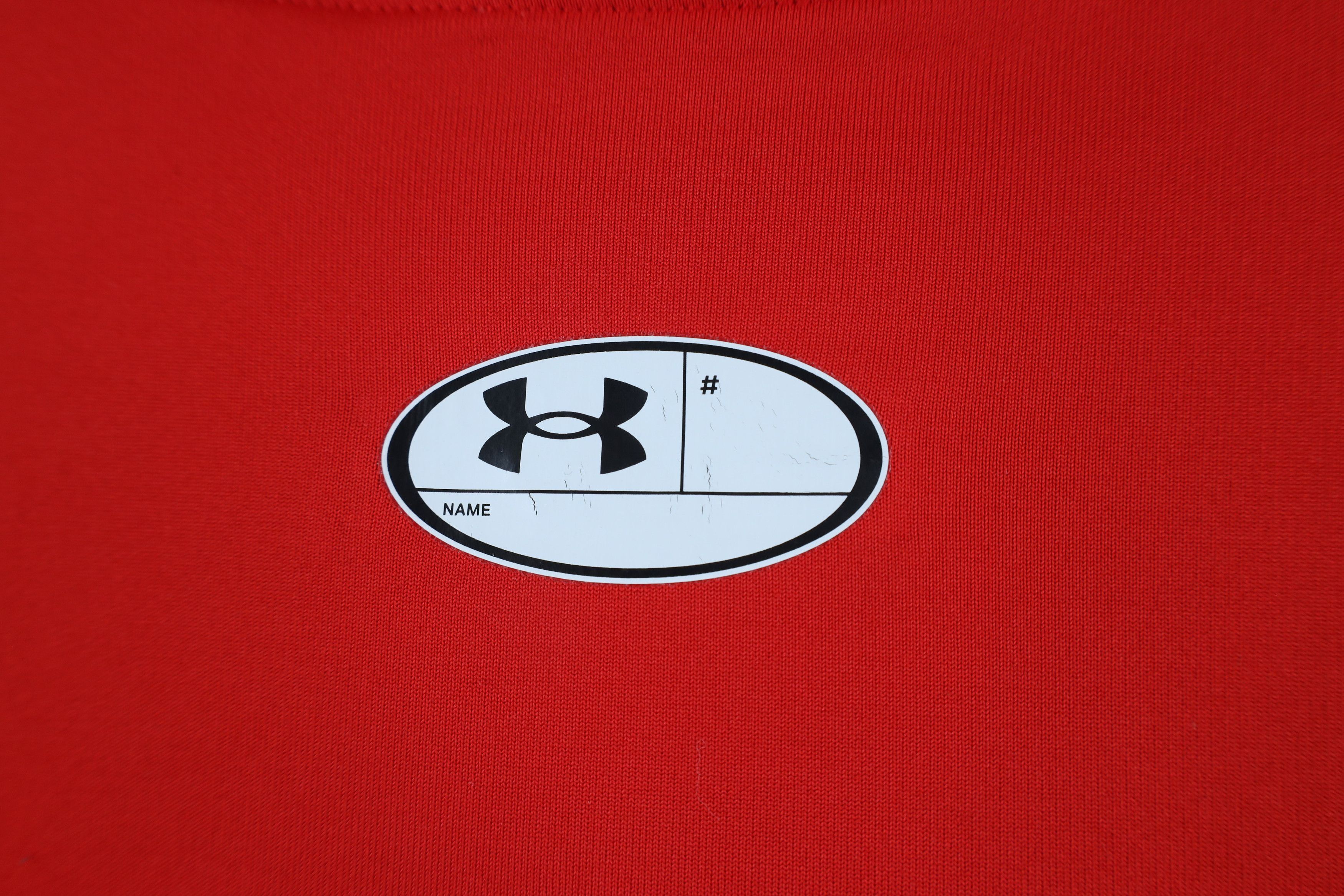 Under Armour × Vintage Under Armour Compression Mock Neck Long Sleeve T-Shirt Red Size US XXL / EU 58 / 5 - 9 Thumbnail