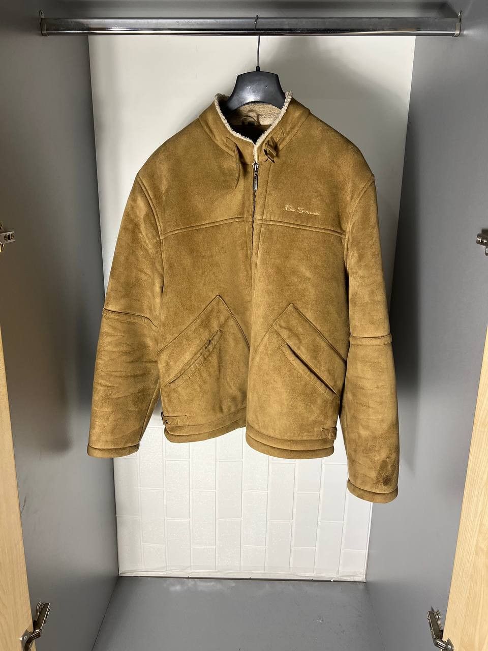 Ben Sherman VINTAGE BEN SHERMAN RETRO COAT CASUAL JACKET Y2K 90s Size US L / EU 52-54 / 3 - 2 Thumbnail