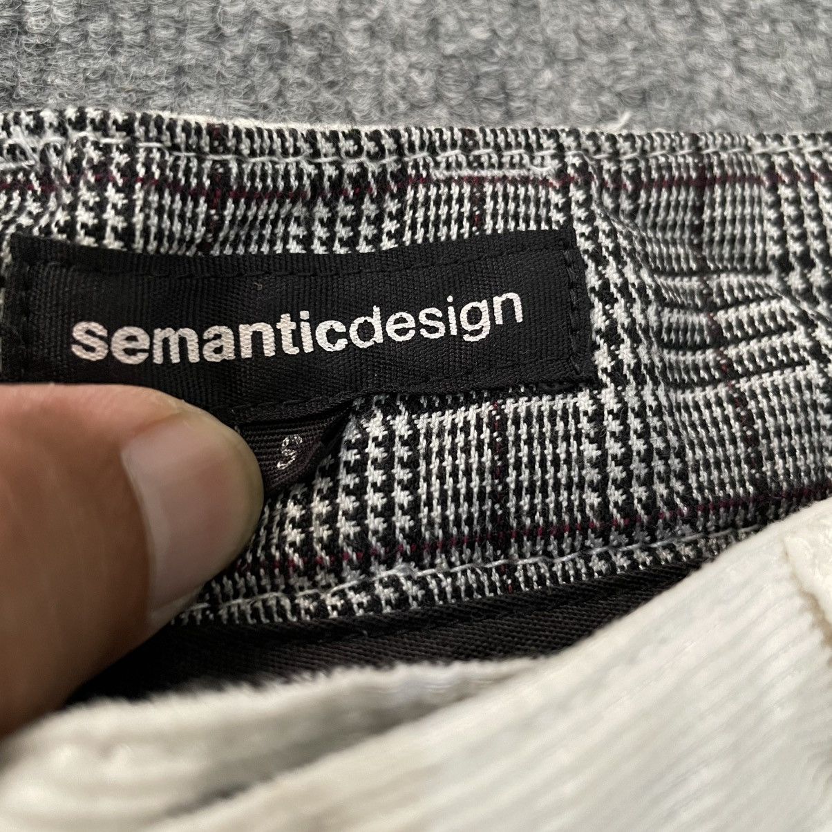 semanticdesign Semantic Design Corduroy Curve Pants Streetwear Size US 29 - 5 Thumbnail