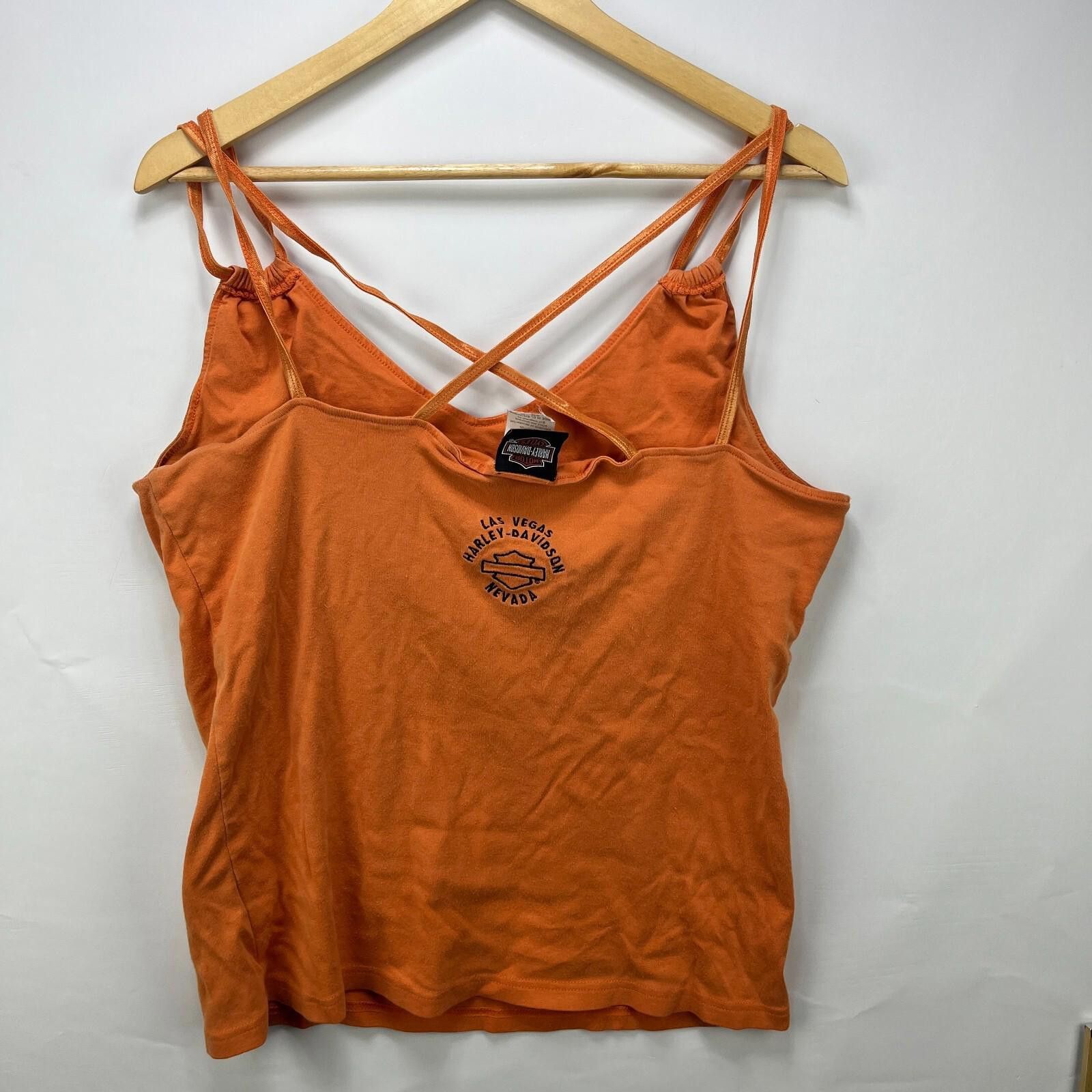 Harley Davidson Vintage Y2K Harley Davidson Tank Top Shirt Womens XL Size XL / US 12-14 / IT 48-50 - 7 Thumbnail