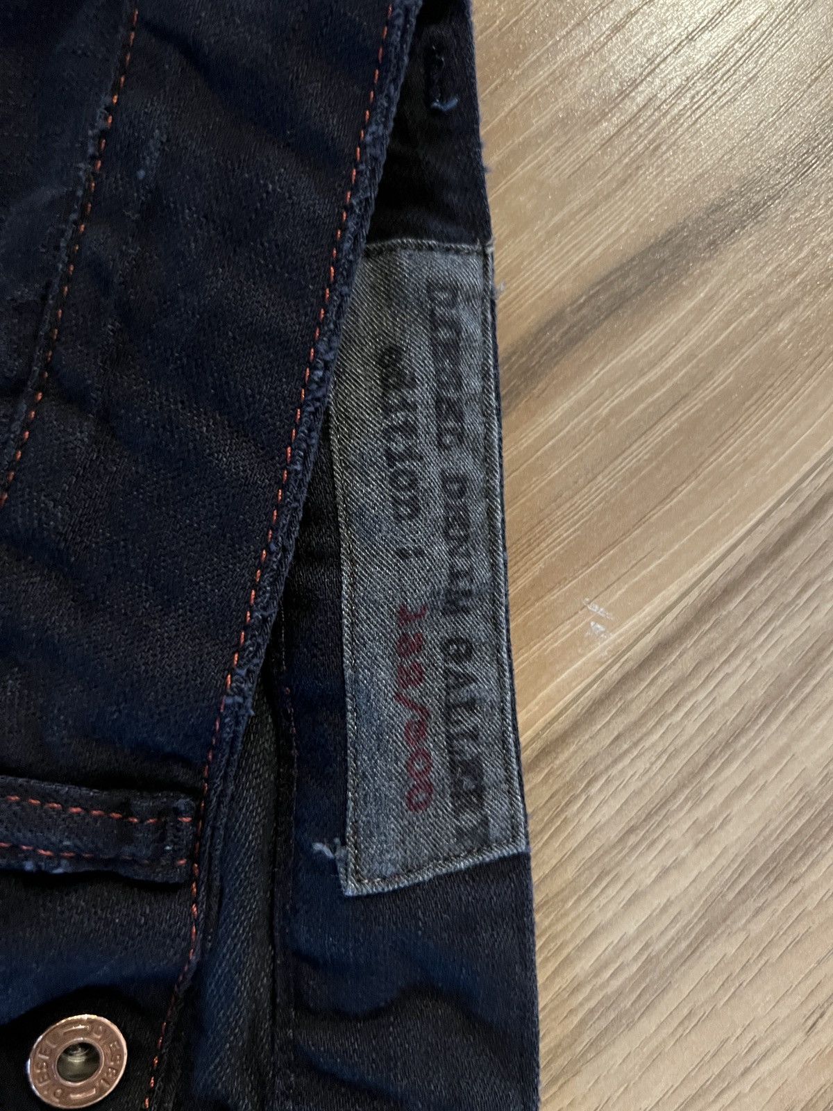 Diesel Diesel Denim Gallery Denim Jeans 132/300 Dyed Black Size US 31 - 6 Thumbnail