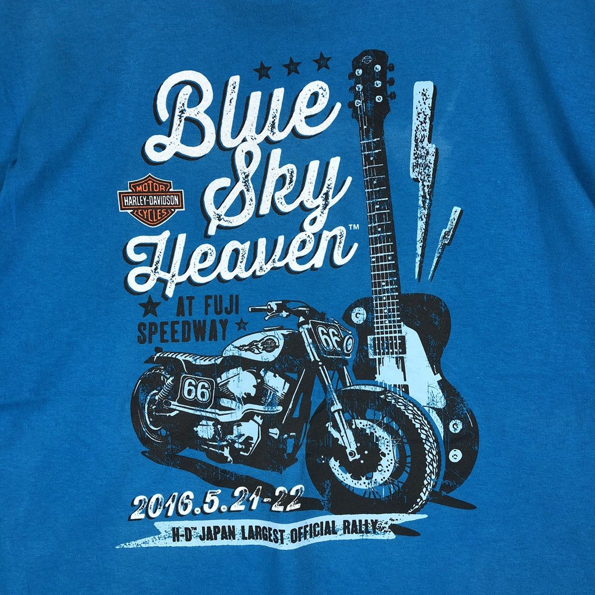 Harley Davidson HARLEY DAVIDSON Blue Sky Heaven T-Shirt Size US XL / EU 56 / 4 - 7 Thumbnail