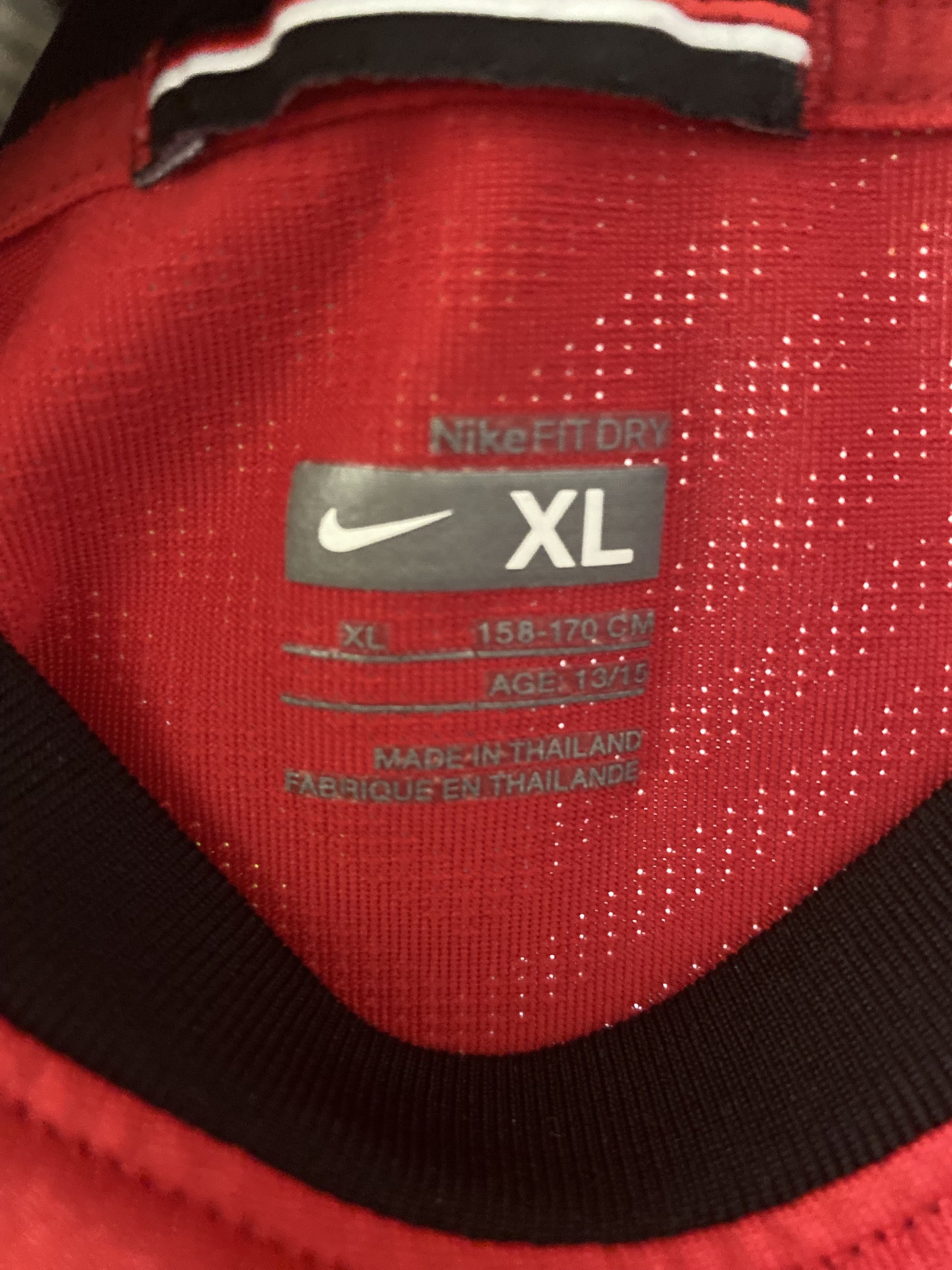 Nike MANCHESTER UNITED 2009 - 2010 - Nike - Long Sleeve 158/170 Size US S / EU 44-46 / 1 - 4 Thumbnail