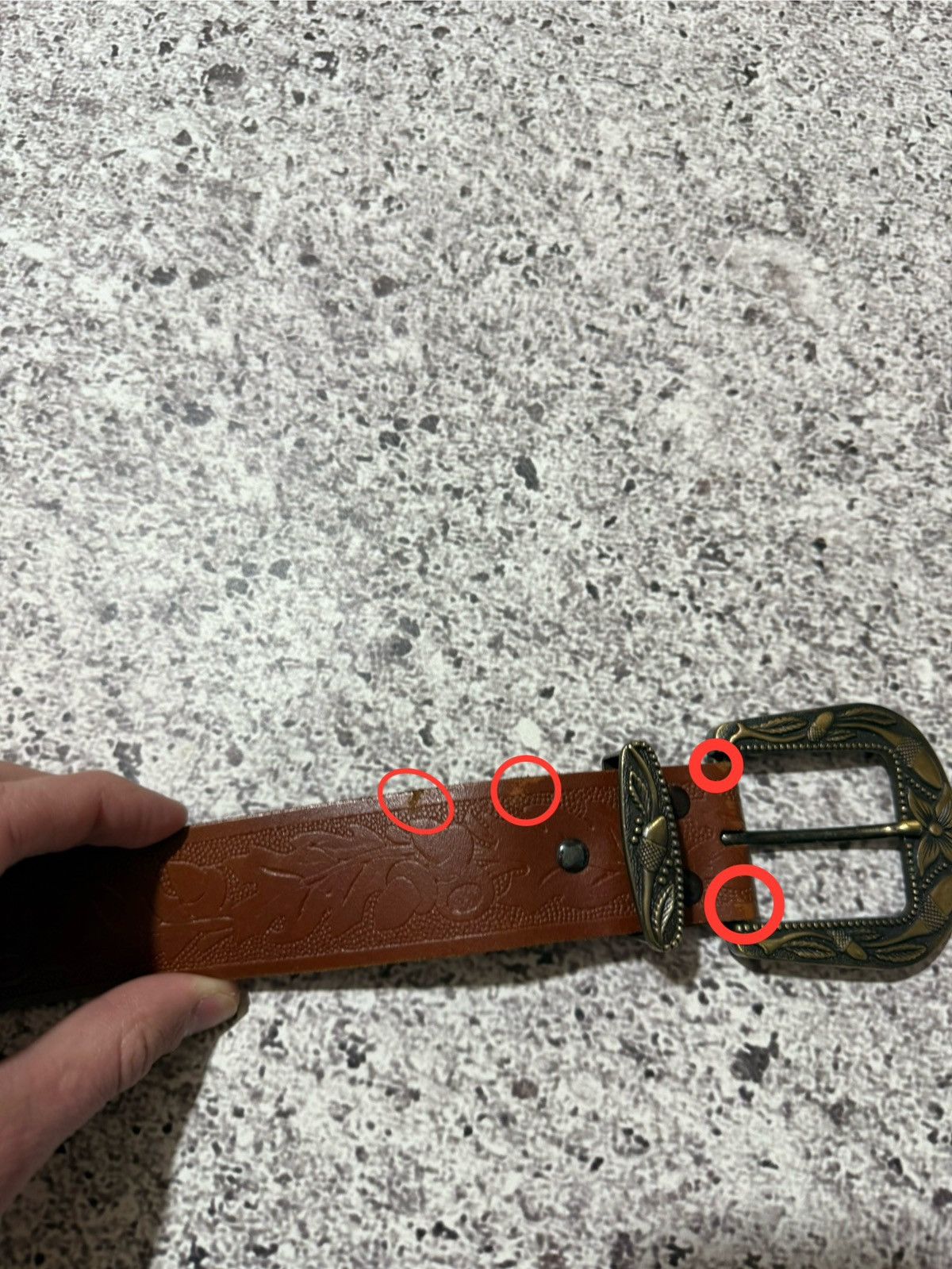 Cowboy Equipment × Hysteric Glamour × Japanese Brand Vintage 90s American Cowboy Bikers Belt Y2K Hype USA Size ONE SIZE - 10 Thumbnail