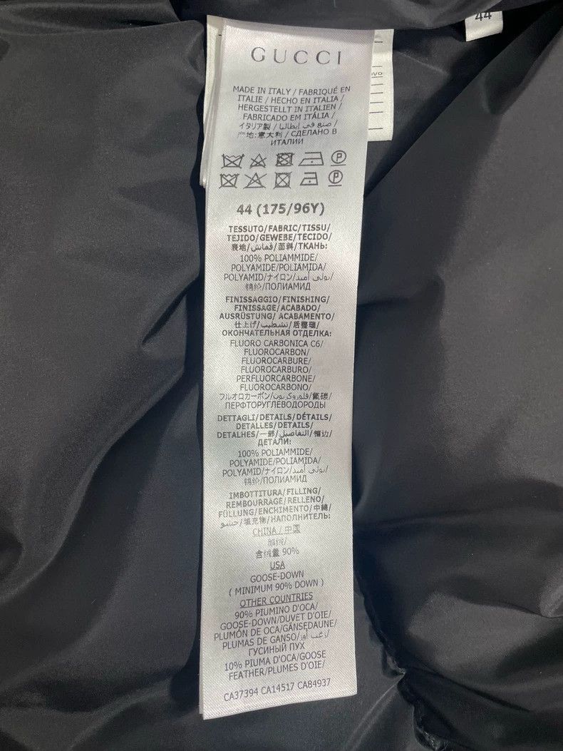Gucci Gucci Logo stand-up collar zipper medium and long sports do Size US S / EU 44-46 / 1 - 6 Thumbnail
