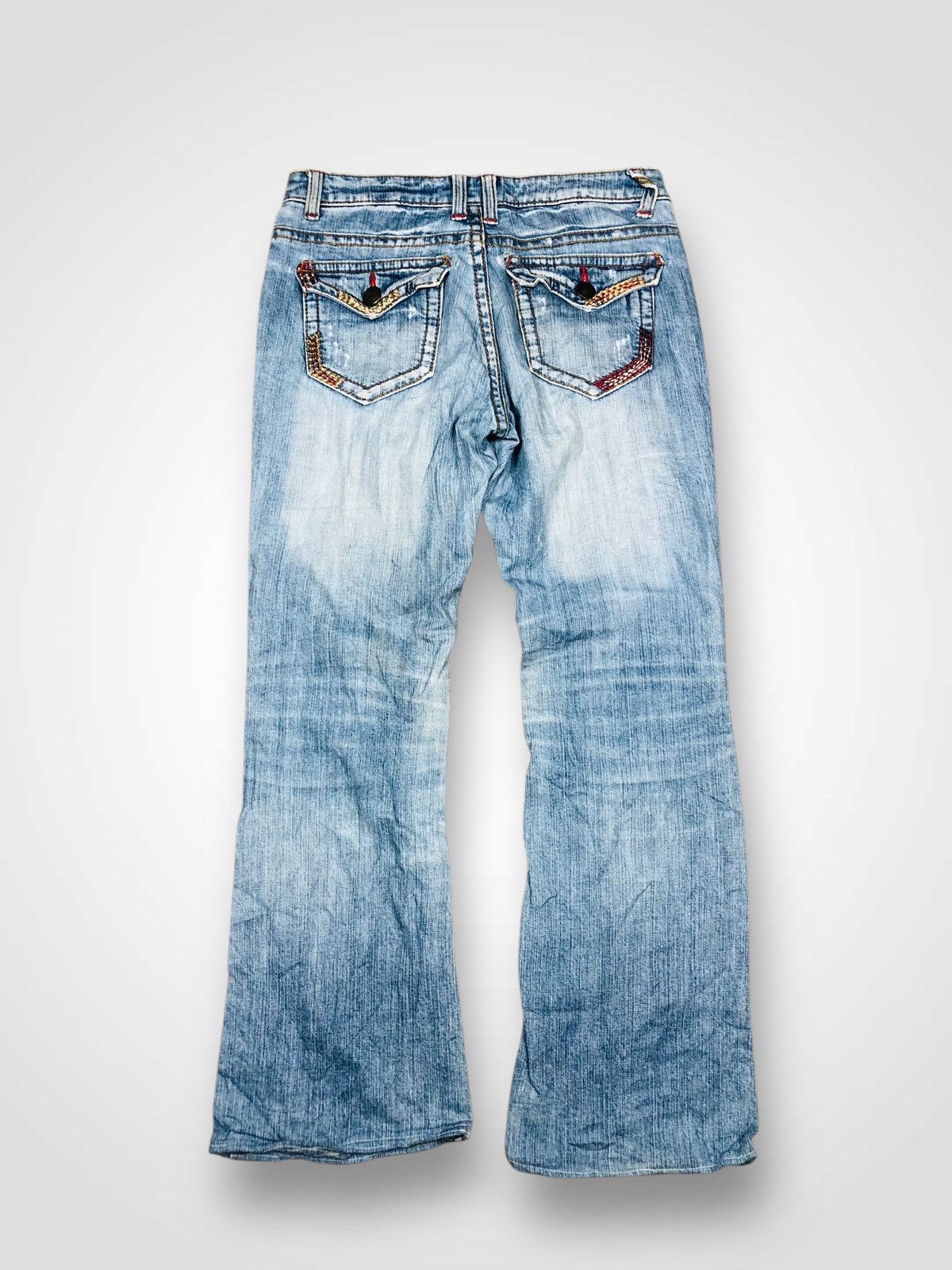 Jean Unbrand Distressed Jeans (21) Size US 29 - 2 Thumbnail