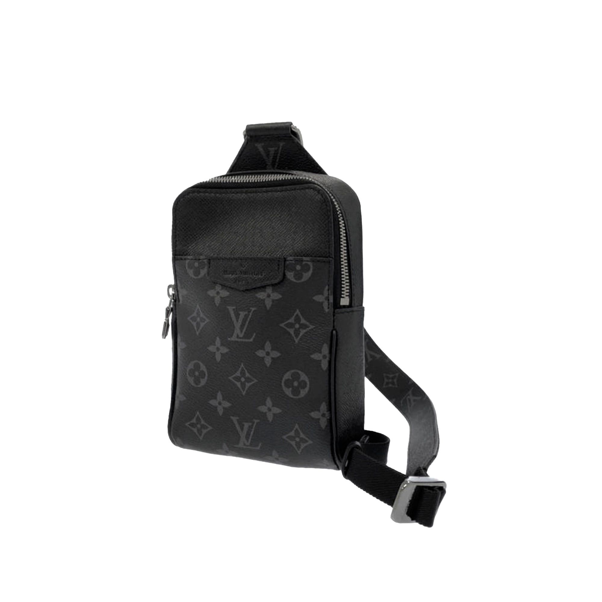 Louis Vuitton LOUIS VUITTON Monogram Eclipse Taigarama Outdoor Sling ...