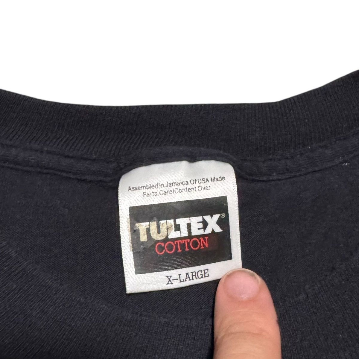 Tultex 90s Tultex Harry Gant NASCAR Black Shirt Men's XL Size US XL / EU 56 / 4 - 5 Thumbnail