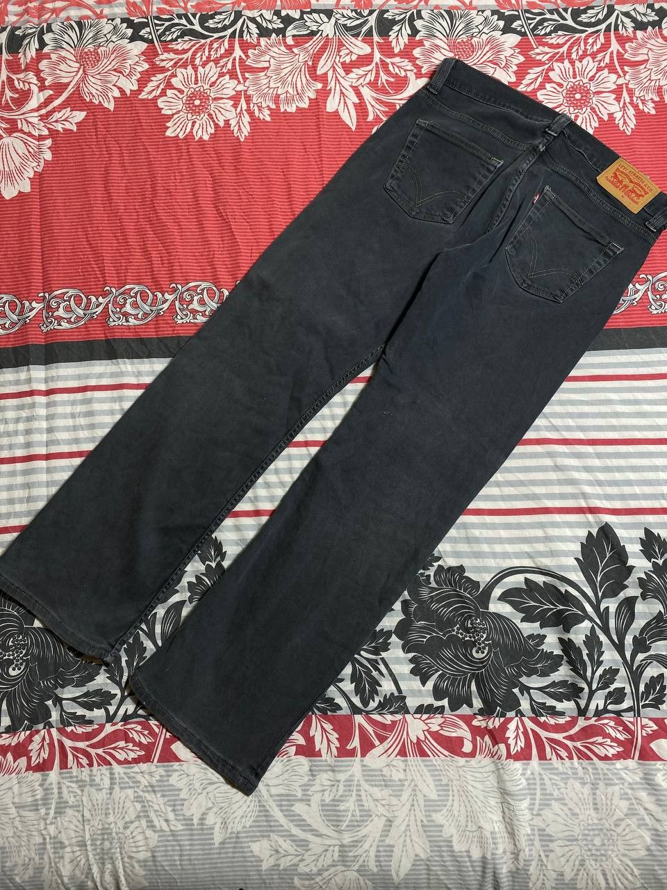 Levi's × Vintage Vintage Levis 506 Black Jeans Levi's Faded Denim Size US 32 / EU 48 - 7 Thumbnail