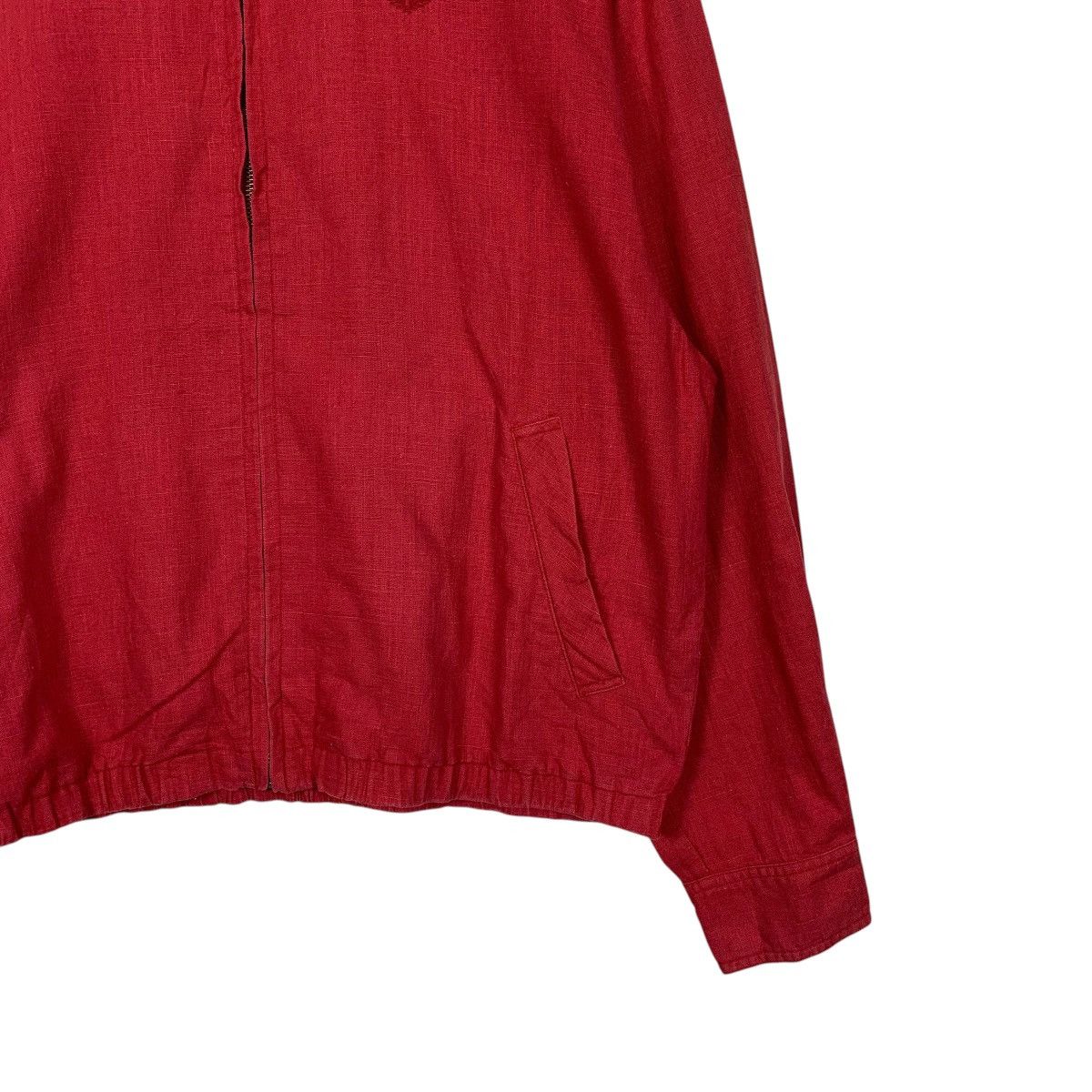 Chaps Ralph Lauren Vintage Chaps Ralph Lauren Red Bomber Jacket Size US M / EU 48-50 / 2 - 4 Thumbnail