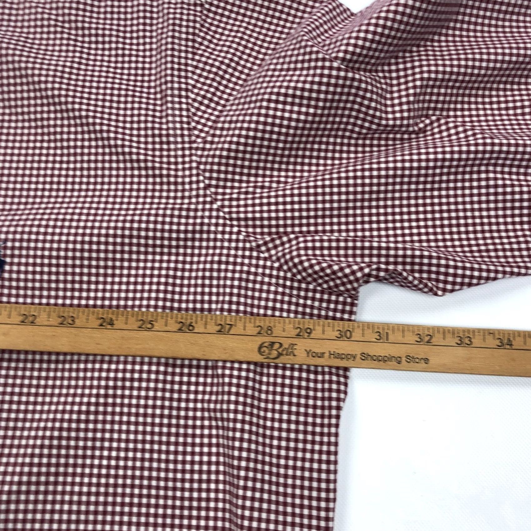 Ralph Lauren Ralph Lauren Shirt Mens 3XB Big & Tall Red White Gingham Check Cotton Stretch Button-Up Collared Long Sleeve Casual Business Travel Size US XXL / EU 58 / 5 - 7 Thumbnail