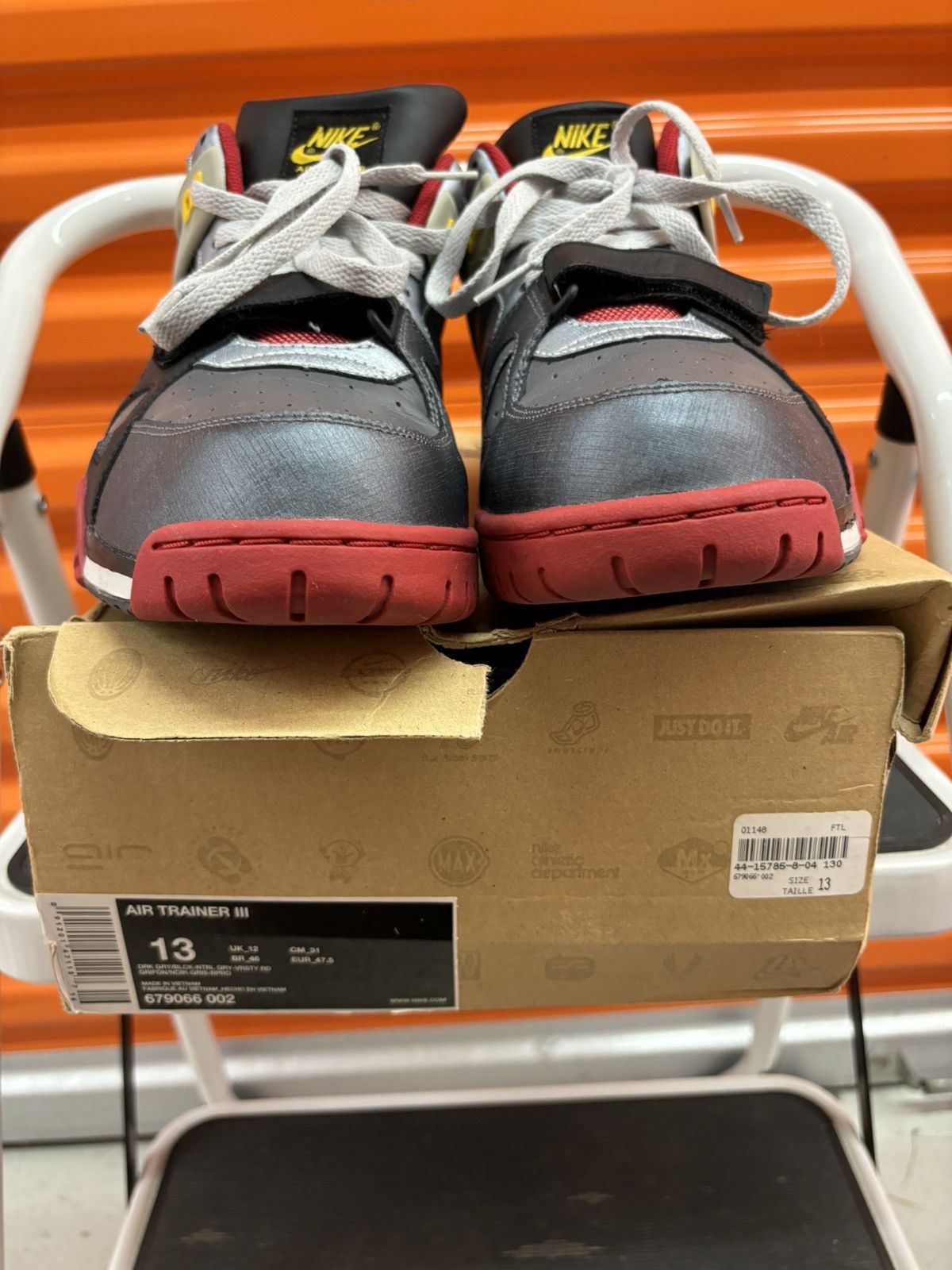 Nike × Vintage ***FINAL DROP***RARE 2008 NIKE AIR TRAINER 3 HIGH 13 Size US 13 / EU 46 - 2 Thumbnail