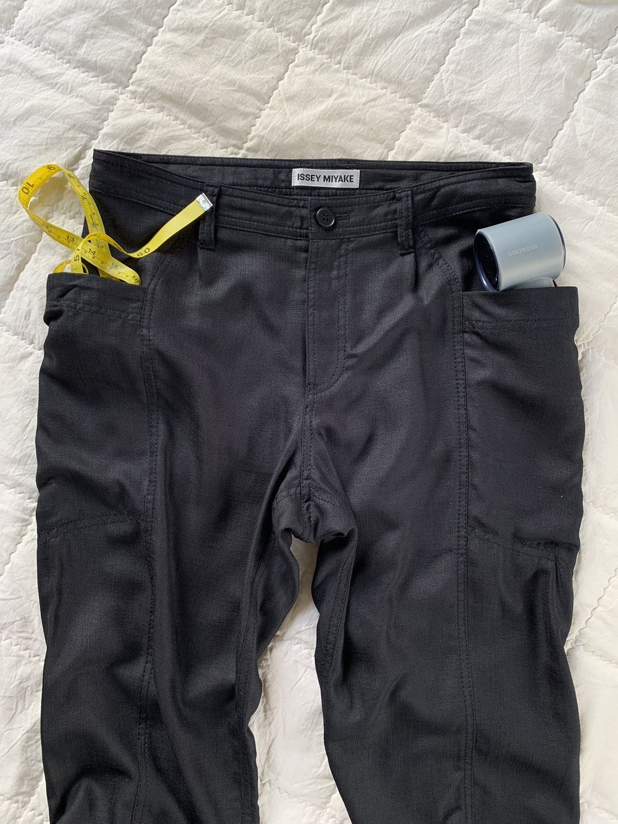 Issey Miyake Issey Miyake Linen Side Pocket Ankle Pant Size US 33 - 4 Thumbnail