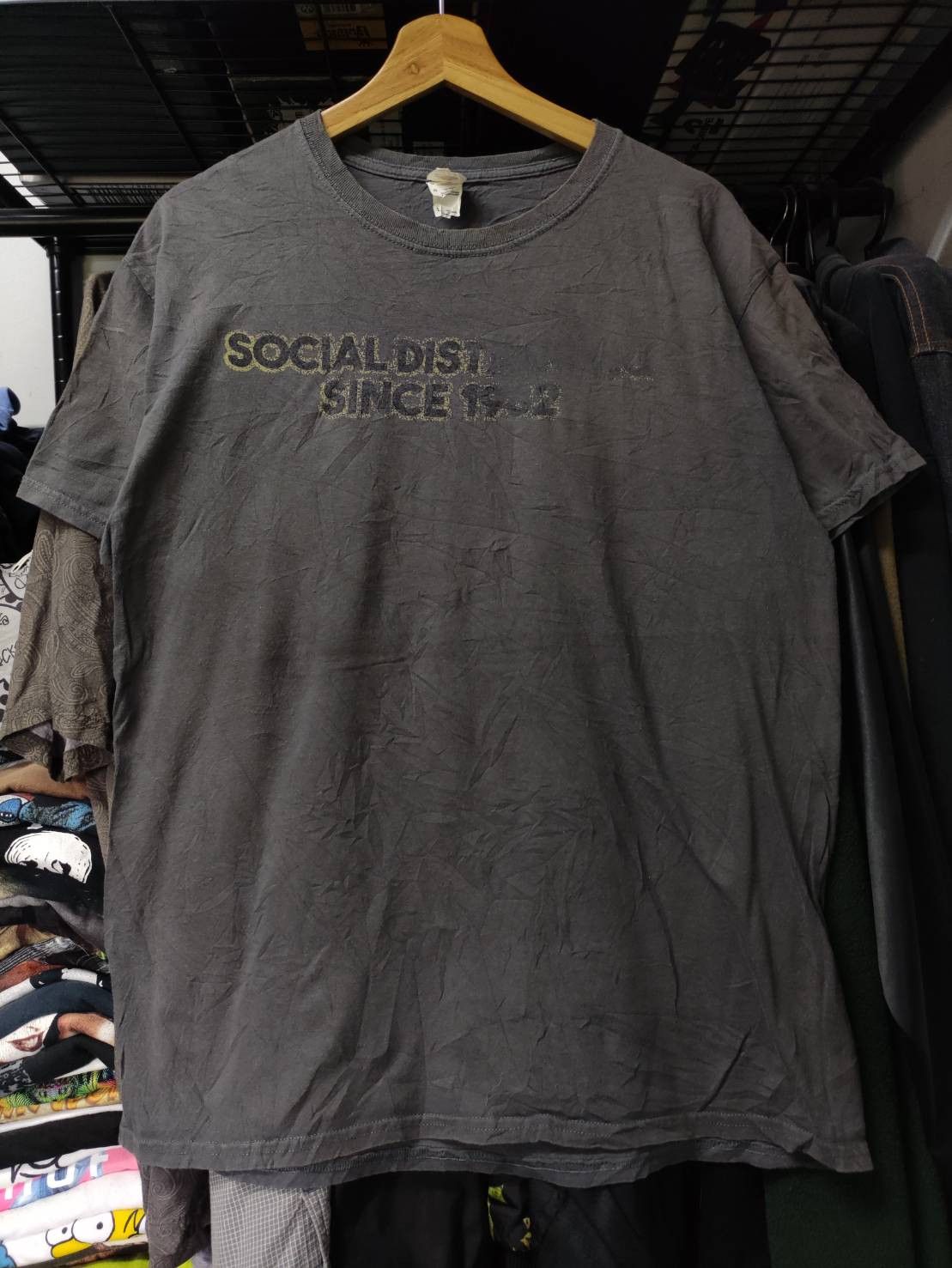 Band Tees Vtg 00's Social Distortion "STOP" T-Shirt Size US L / EU 52-54 / 3 - 2 Thumbnail