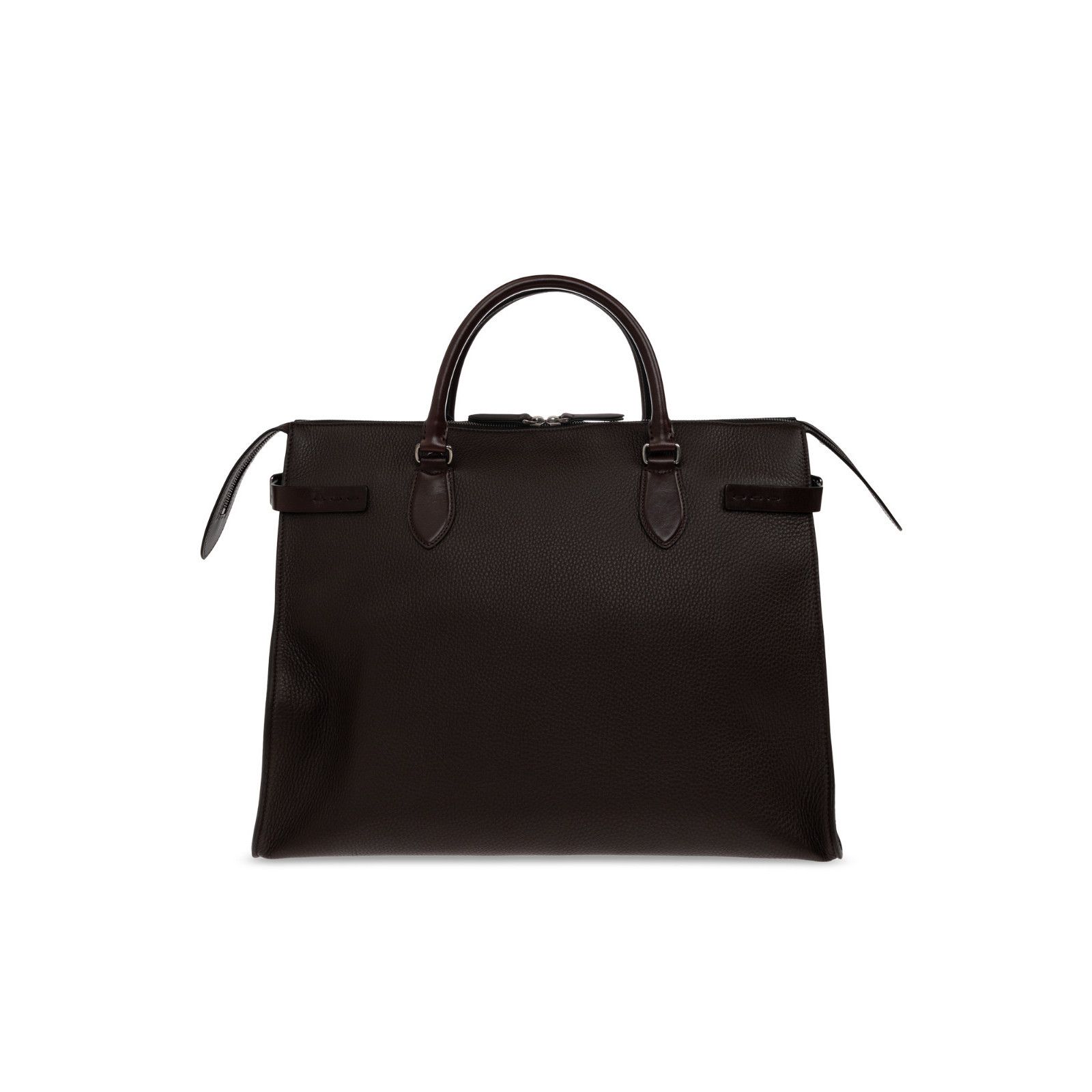 Valentino VALENTINO GARAVANI Brown Leather Top Handle Bag New & Authen Size ONE SIZE - 2 Thumbnail