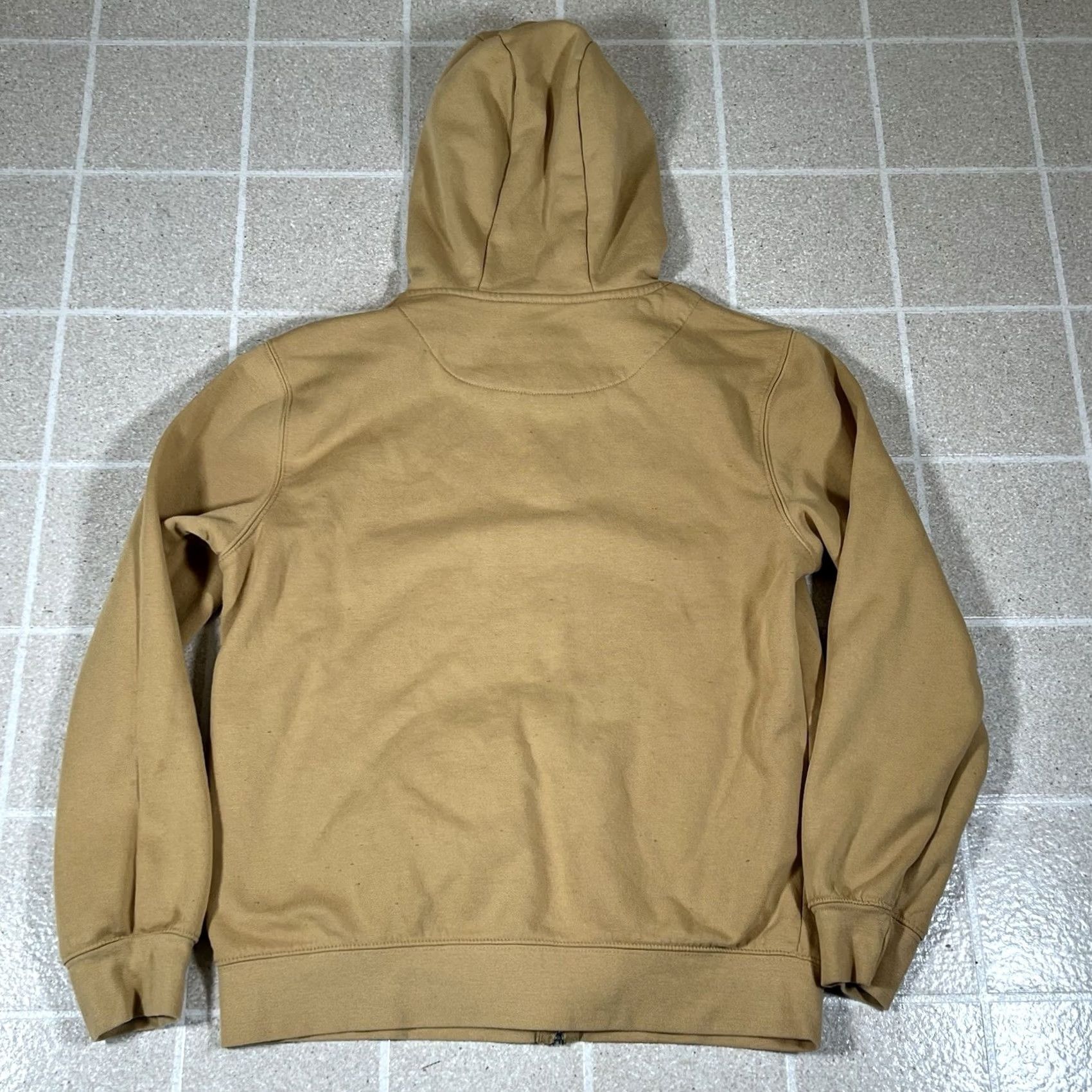 Primark Primark Hoodie Full Zip Men's Tan Brown M Medium SIZE Pit to Pit 20 Length 26 Regular Vintage? Size US M / EU 48-50 / 2 - 3 Thumbnail