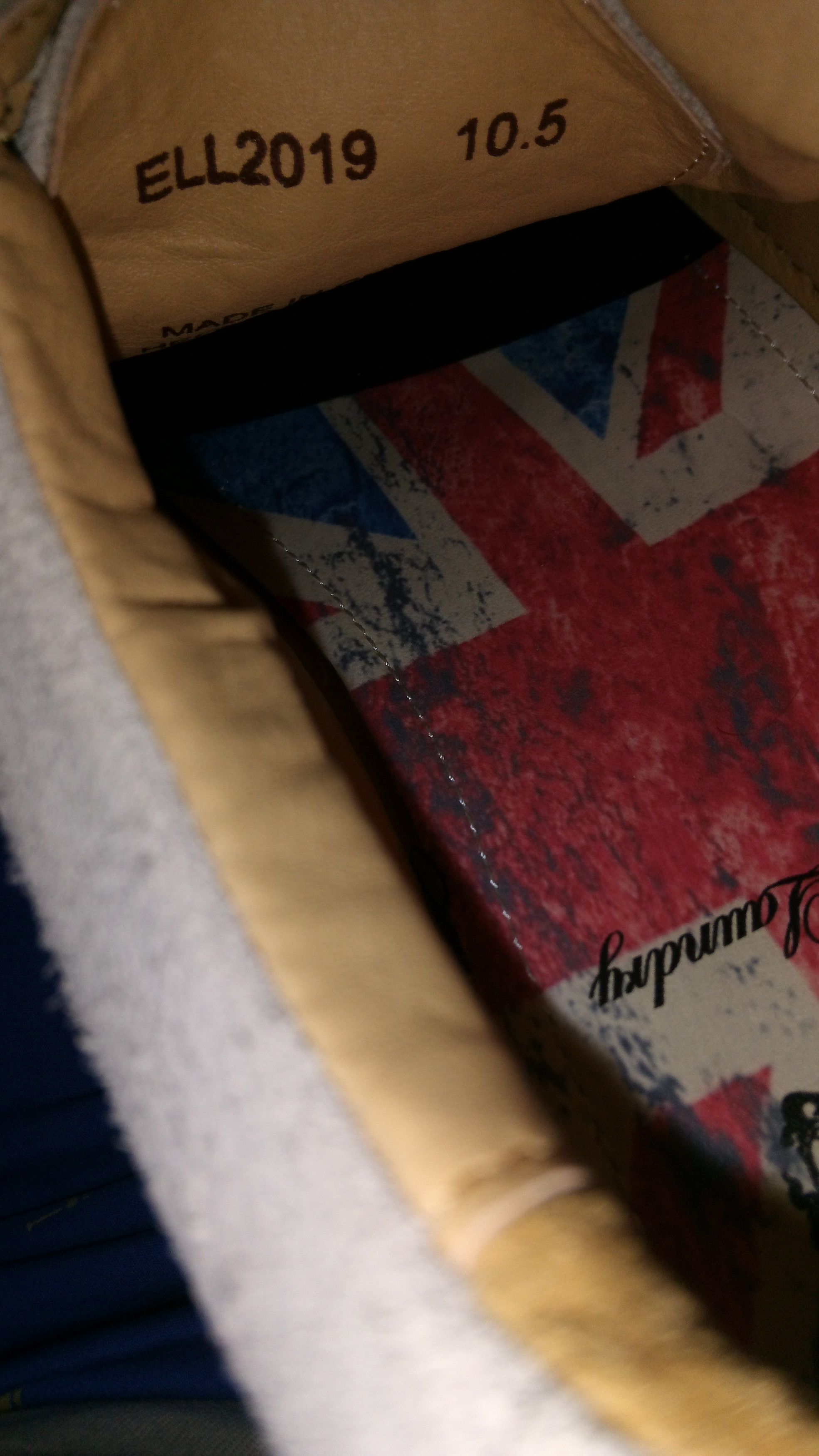 English Laundry Oatmeal Canvas Size US 10.5 / EU 43-44 - 6 Thumbnail