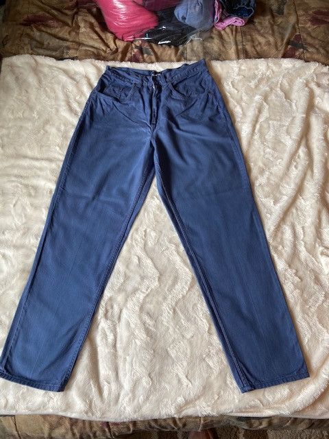 Vintage Honors 90's High-Waisted Mom blue-coloured Jeans Size 38" / US 16 / IT 52 - 3 Thumbnail