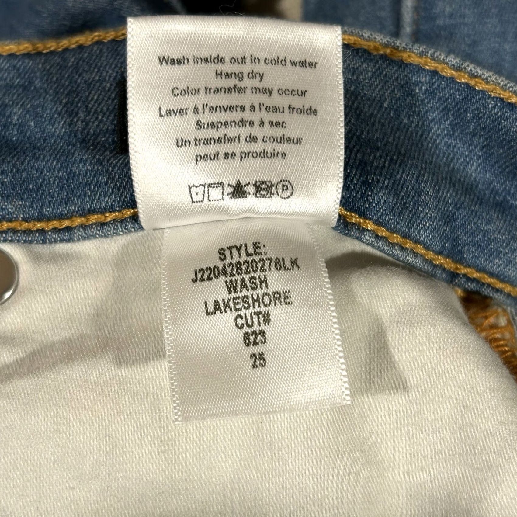 Veronica Beard Veronica Beard Carly Kick Flare High Rise Denim Blue Jeans Lakeshore 25x26 Womens Size 42" / US 20 - 6 Thumbnail