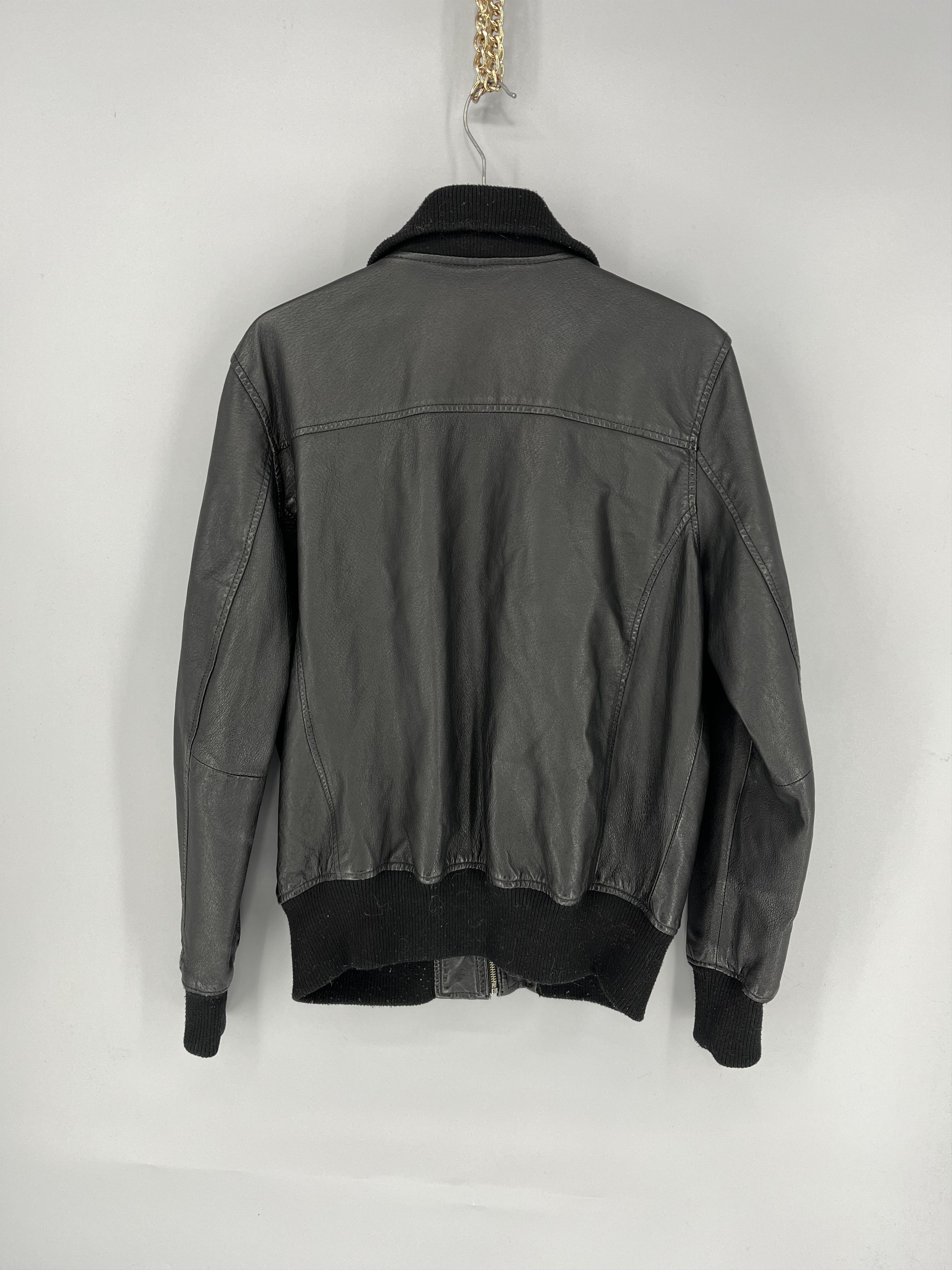 Vintage Poco Loco Leather jacket, koko Motorcycle Motorbike Biking Size US M / EU 48-50 / 2 - 11 Thumbnail