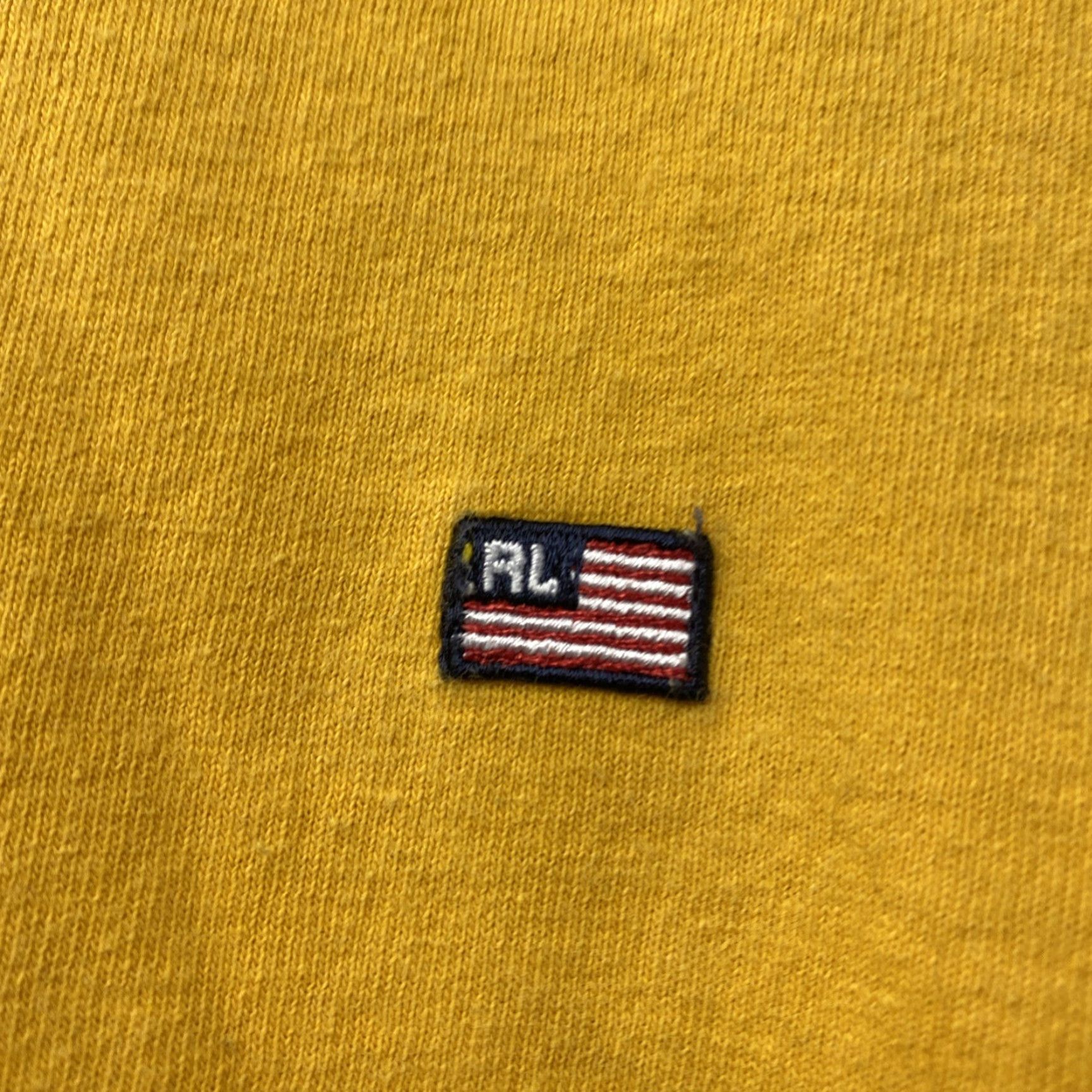 Ralph Lauren VINTAGE Ralph Lauren Polo Jeans Co Long Sleeve Shirt M Mens Yellow 90s Y2K Size US M / EU 48-50 / 2 - 2 Thumbnail