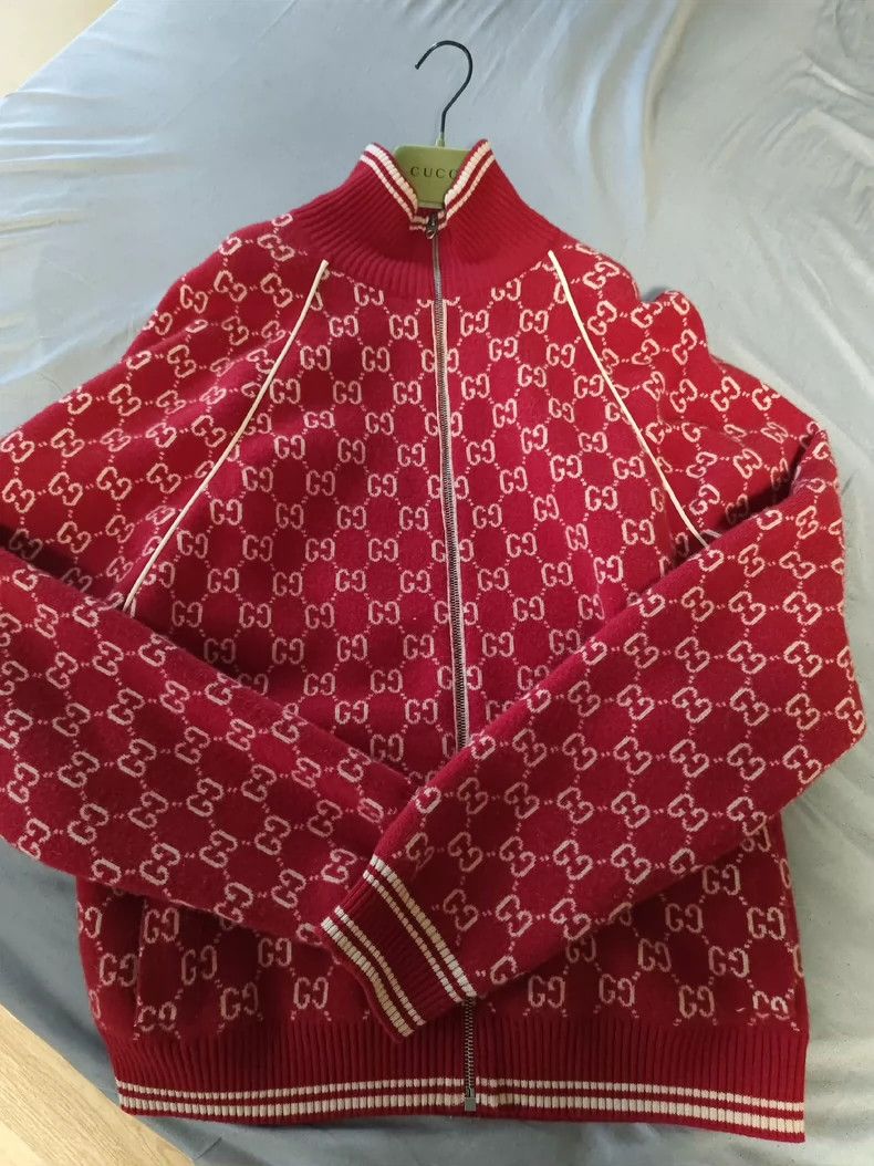 Gucci Gucci Wool full-print coat 2501-Nextarrow Size US M / EU 48-50 / 2 - 1 Thumbnail