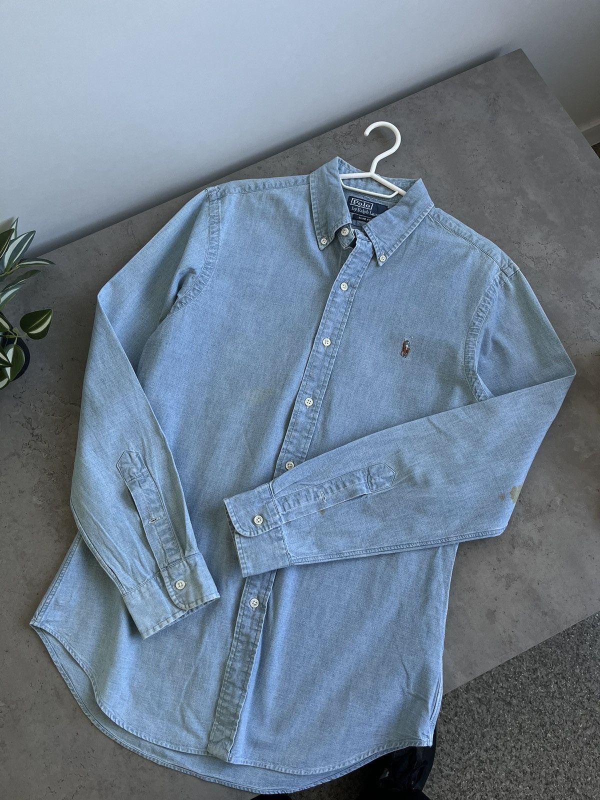 Polo Ralph Lauren × Ralph Lauren Polo Ralph Lauren Denim Logo Shirt men M Size US M / EU 48-50 / 2 - 1 Thumbnail