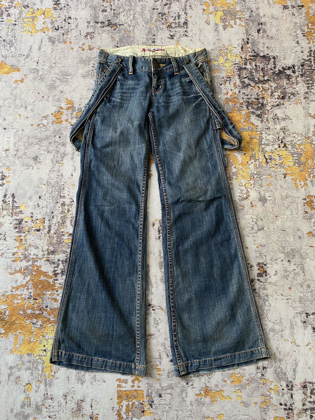 Japanese Brand Genose Japan Flare Jeans Size US 28 / EU 44 - 1 Thumbnail
