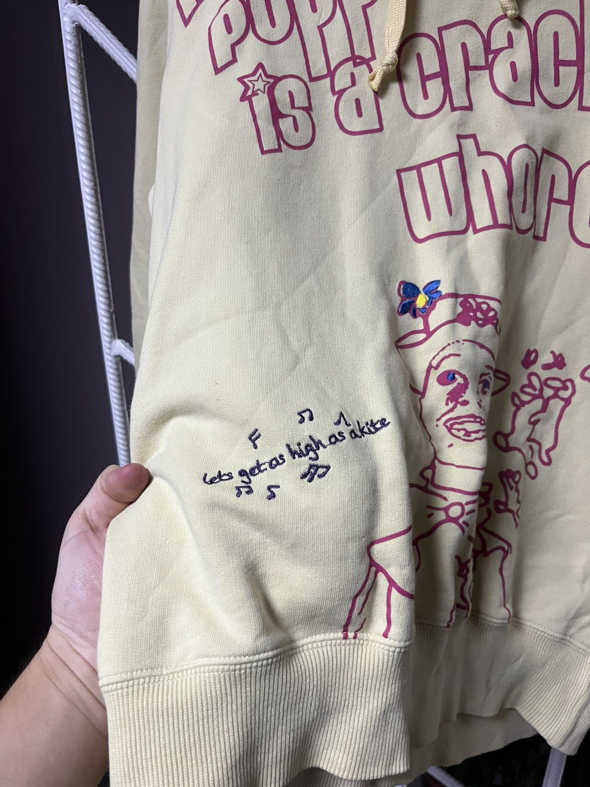 Japanese Brand Mary Poppins Crack Whore Y2K Hoodie Size US M / EU 48-50 / 2 - 2 Thumbnail