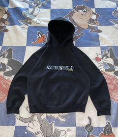 Travis Scott Astroworld Scattered Hoodie Black