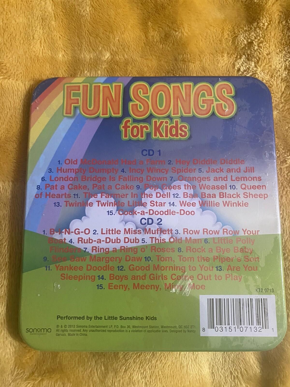 The Unbranded Brand Sing Play Fun Songs for Kids - Audio CD By Sing Play Size ONE SIZE - 6 Thumbnail