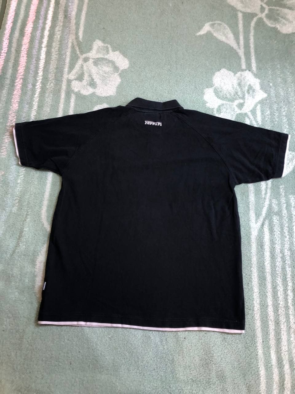 Ferrari Ferrari 1998 Vintage Polo T-Shirt Official Licensed Black Size US L / EU 52-54 / 3 - 7 Thumbnail