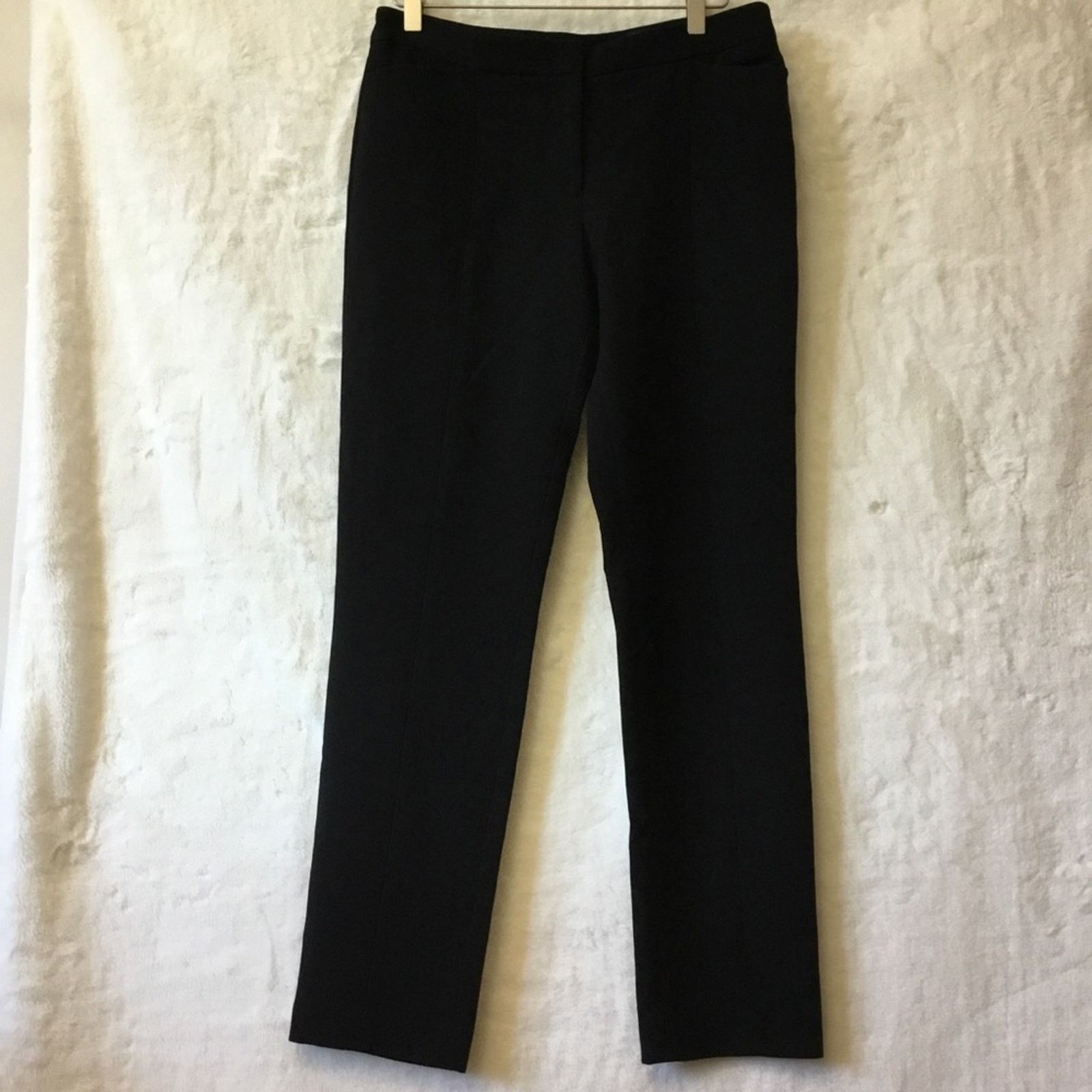 Club Monaco Club Monaco Black Tailored Dress Pants Size 28" / US 6 / IT 42 - 2 Thumbnail