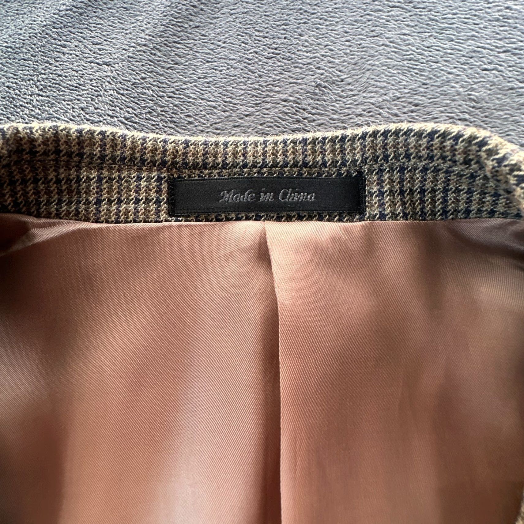Ralph Lauren Ralph Lauren Blazer Mens 46L Brown Glen Plaid Prince Of Whales Check Lambswool Size 46R - 7 Thumbnail