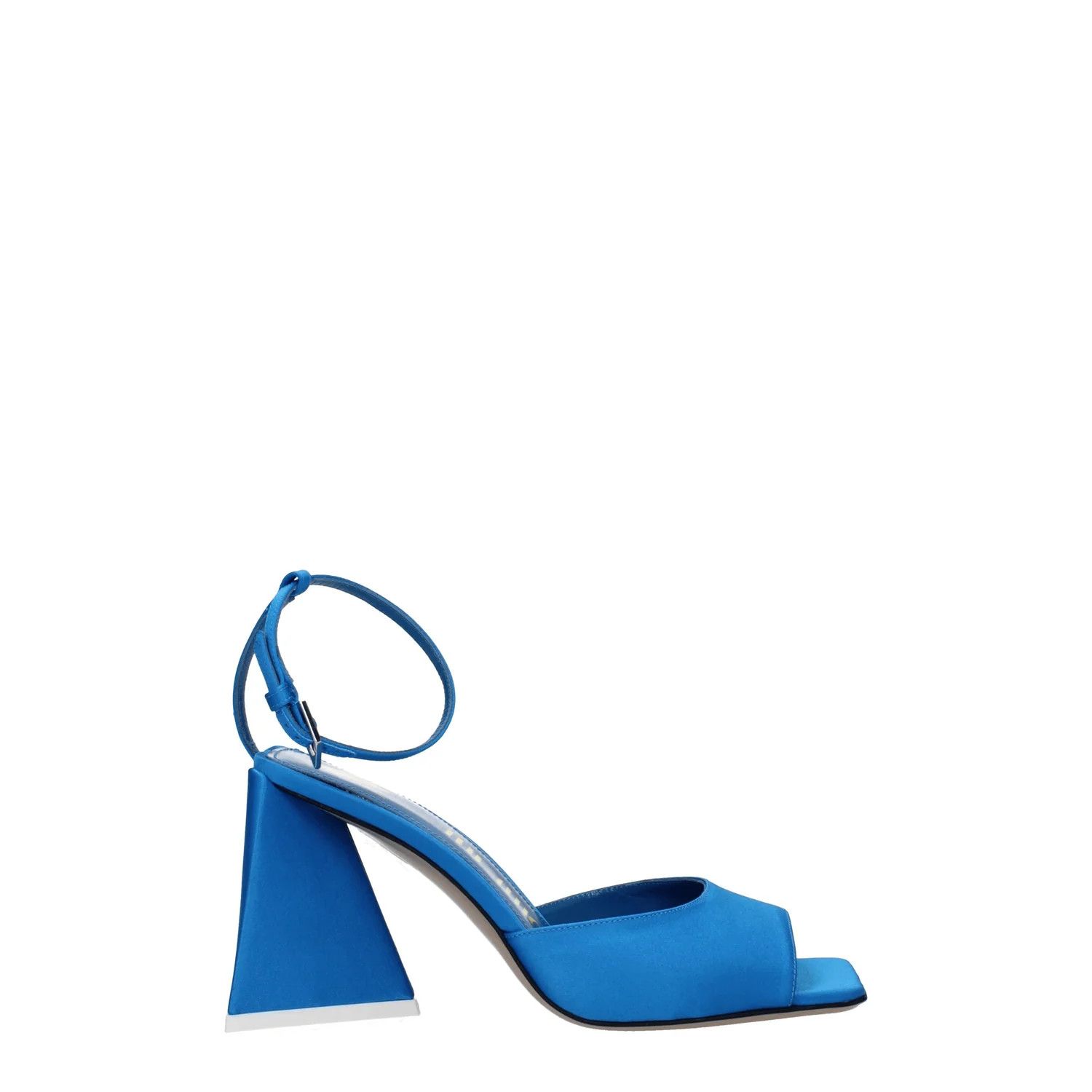 The Attico ob1o1e1224 Satin Sandals in Blue Size US 8.5 / IT 38.5 - 1 Thumbnail